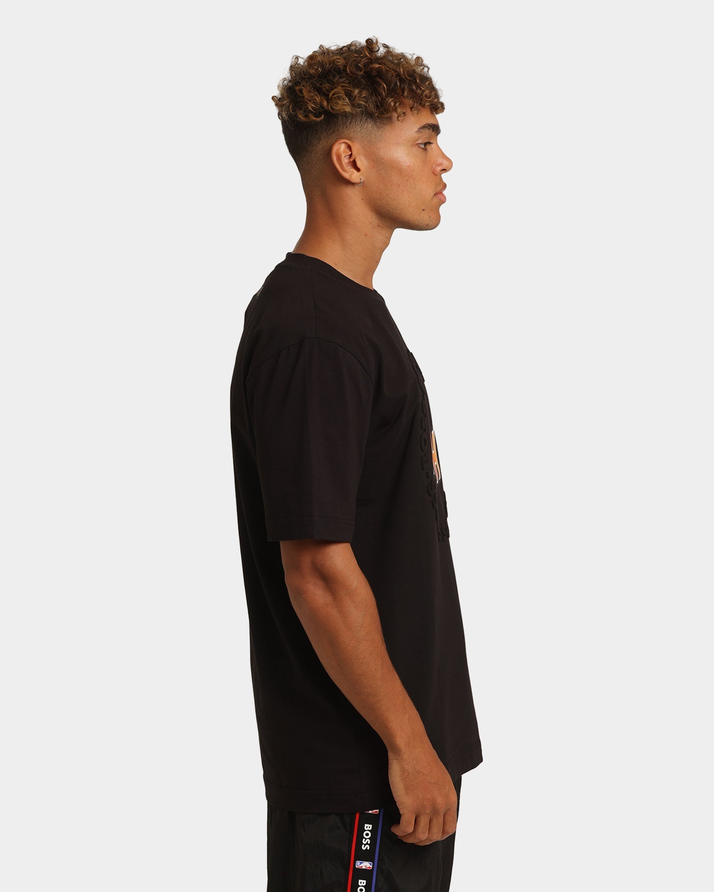 Hugo Boss Hugo Boss X NBA Basic Miami Heat Short Sleeve T-Shirt Black