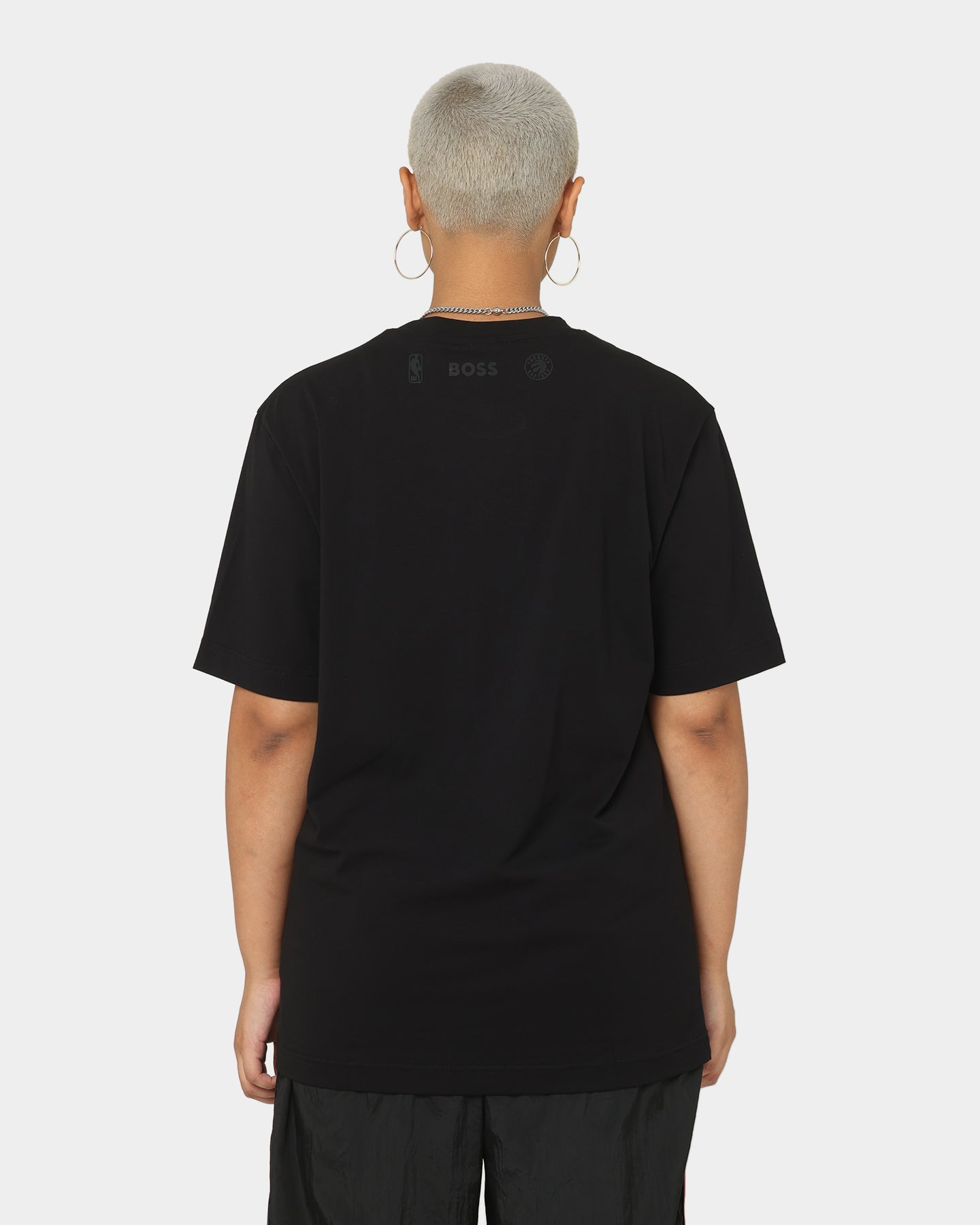 Hugo Boss Hugo Boss X NBA Basic Toronto Raptors Short Sleeve T-Shirt Black Style001