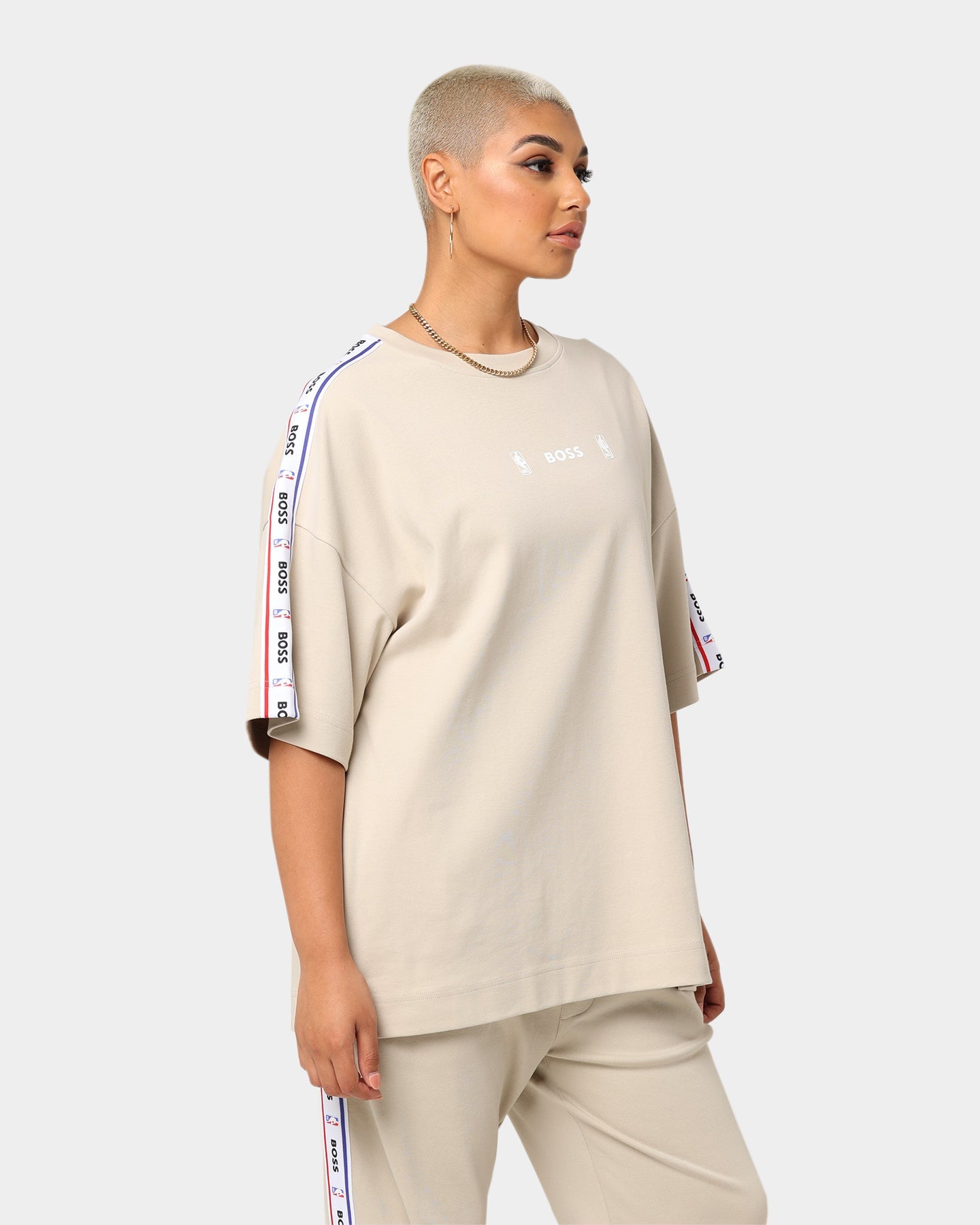 Hugo Boss Hugo Boss X NBA Modern T-Shirt Light Beige Style001