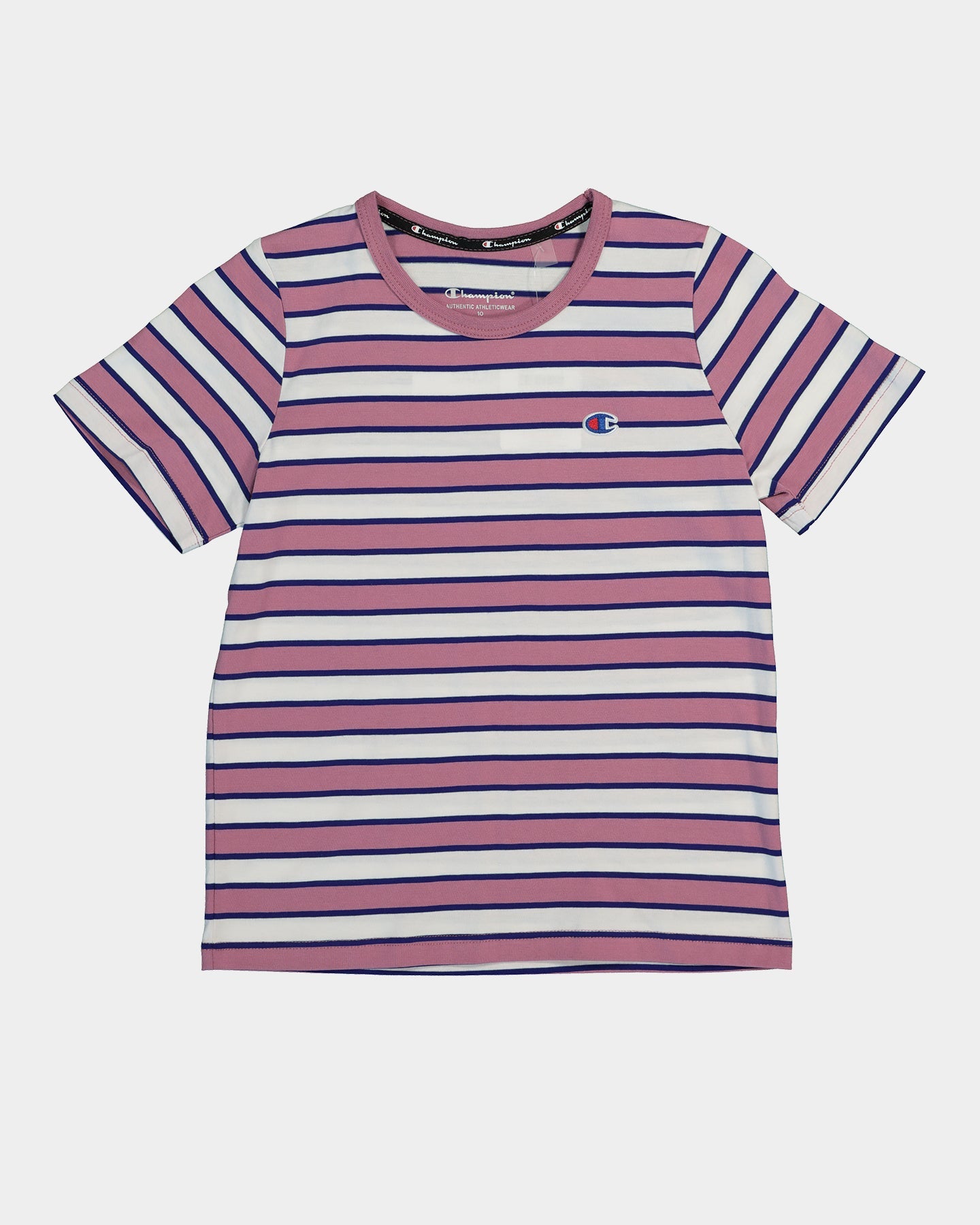 Champion Kids' Stripe T-Shirt Stripe 5T8 Style002