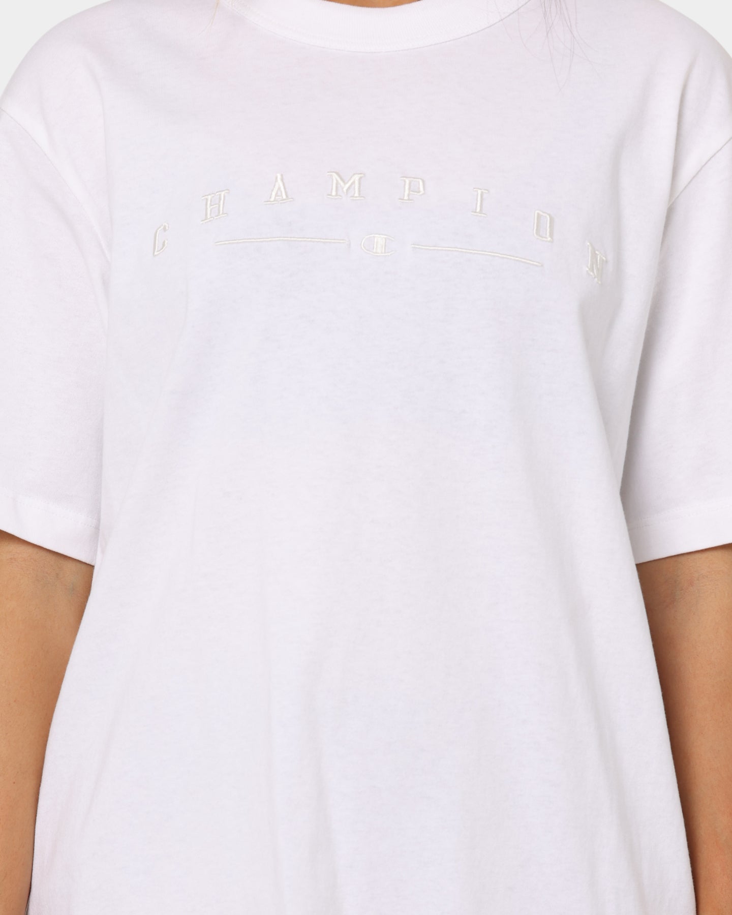 Champion Women's Hi-Tech 2K Oversized T-Shirt White