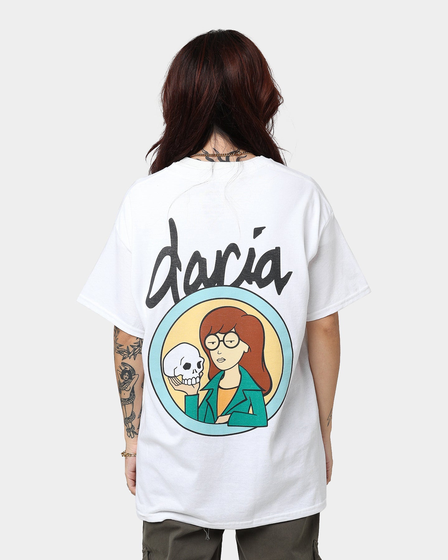 American Thrift X Daria Pocket T-Shirt White Style001