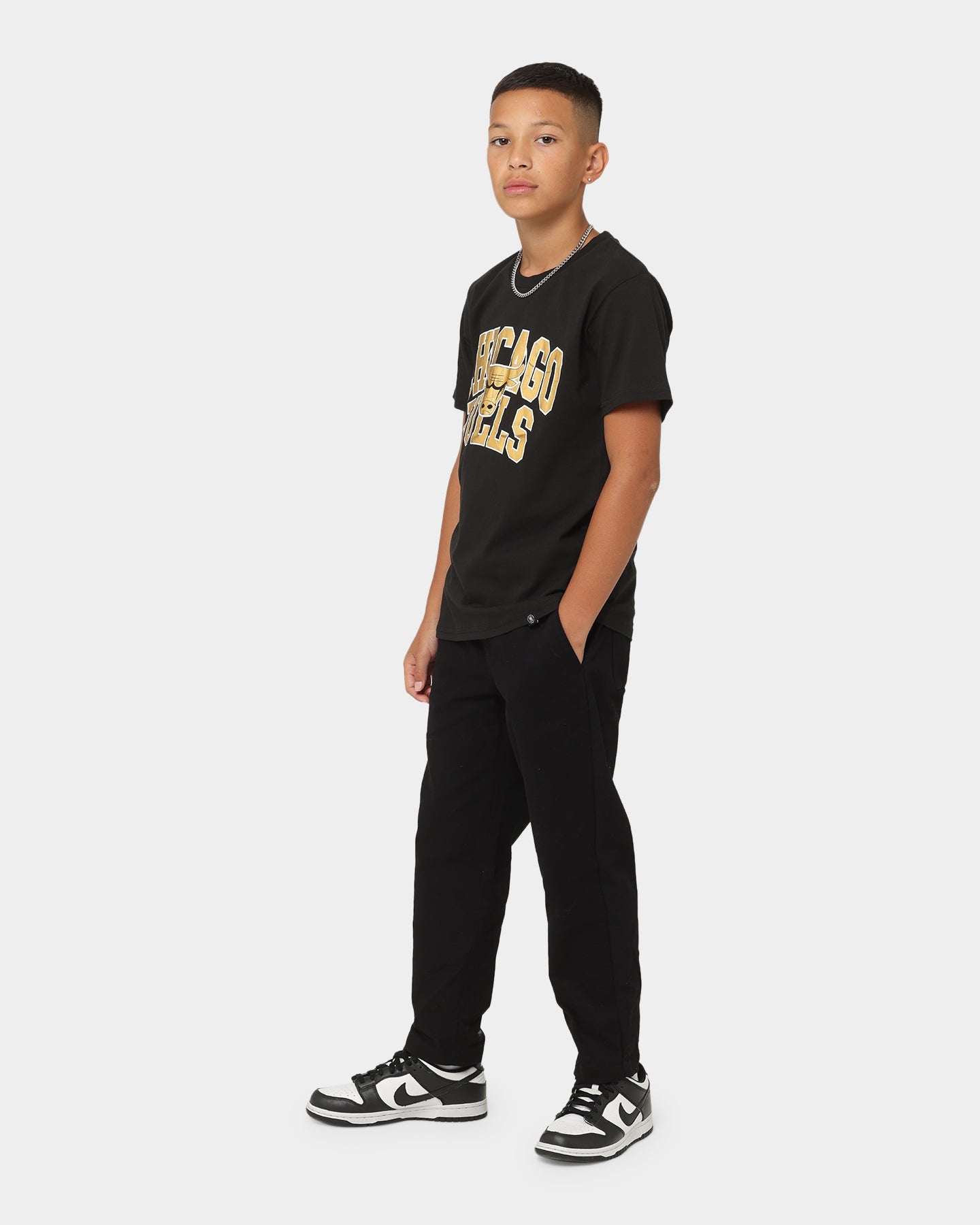 NBA Kids' Chicago Bulls Westside T-Shirt Black