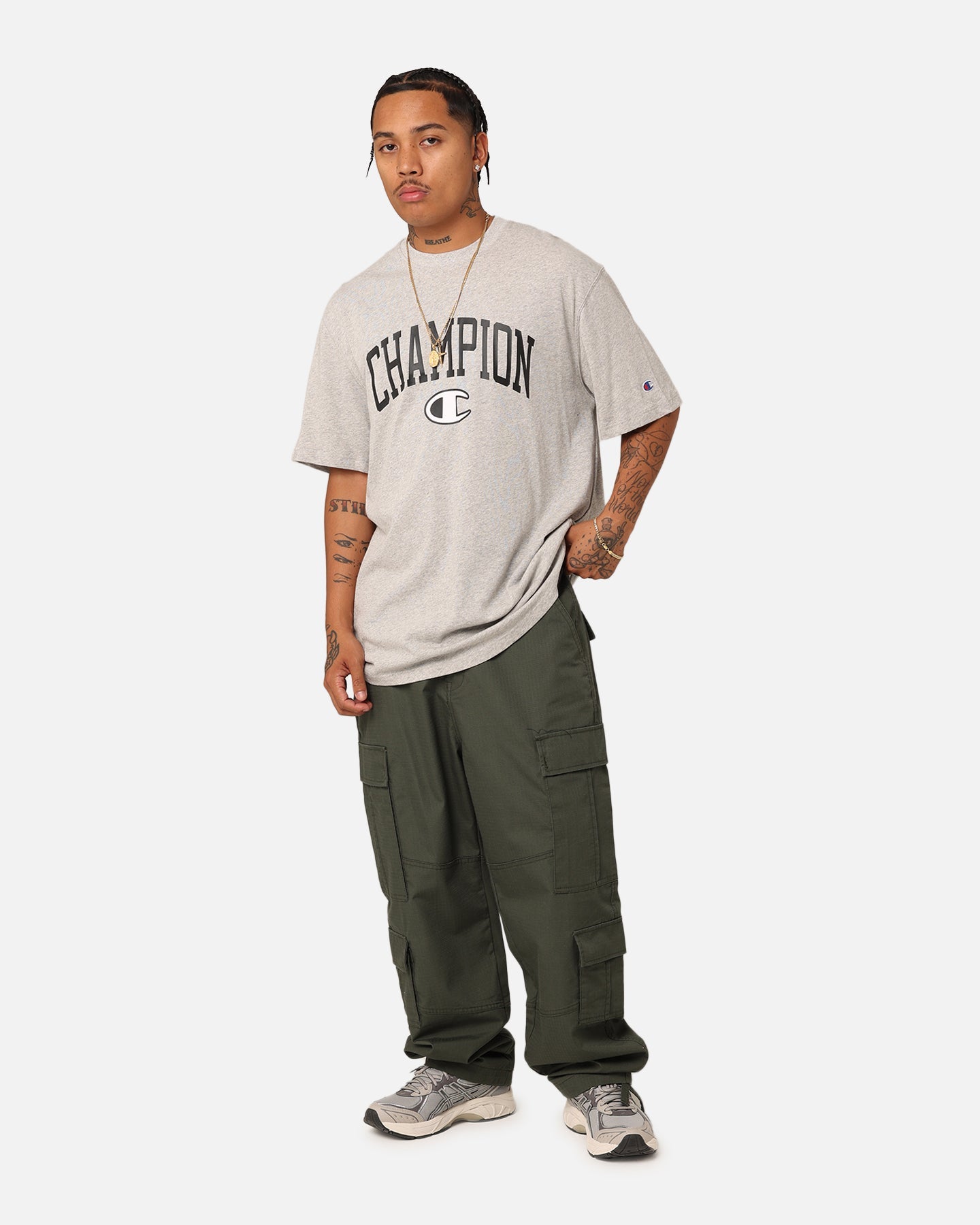 Champion Large Graphic T-Shirt Black