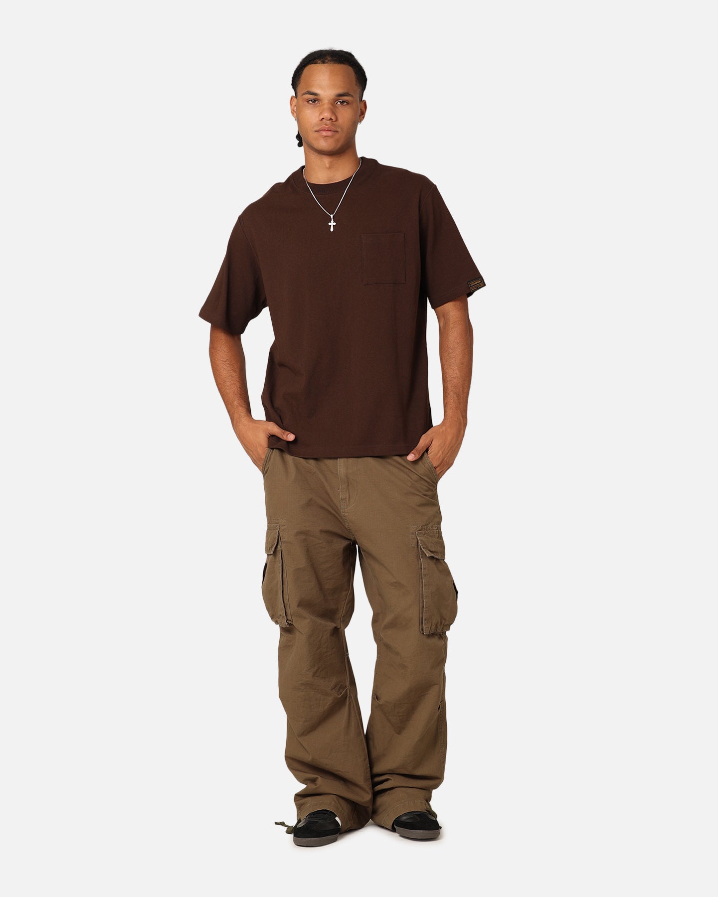 Champion Jersey Element T-Shirt Brown