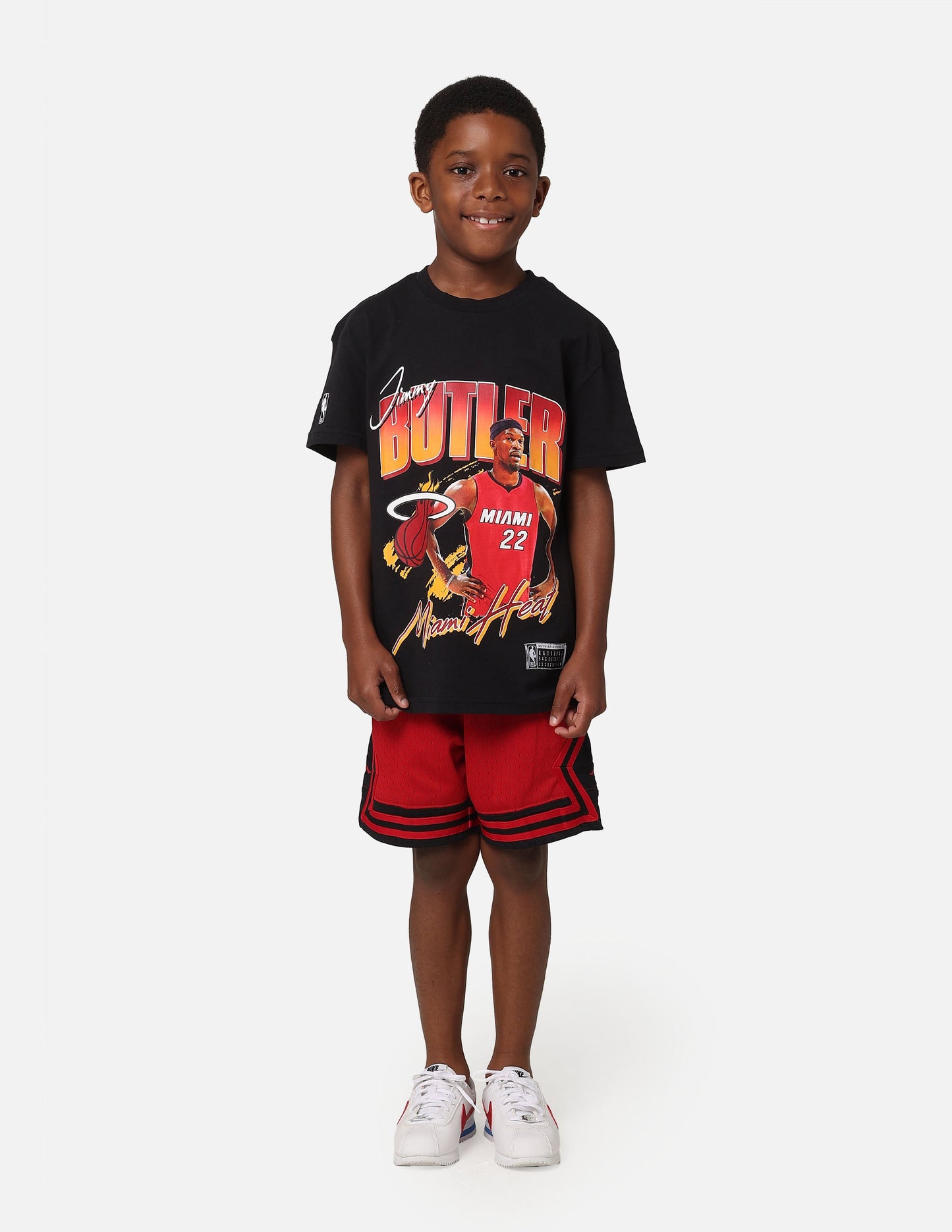 NBA Kids' Miami Heat Jimmy Butler Jones T-Shirt Black