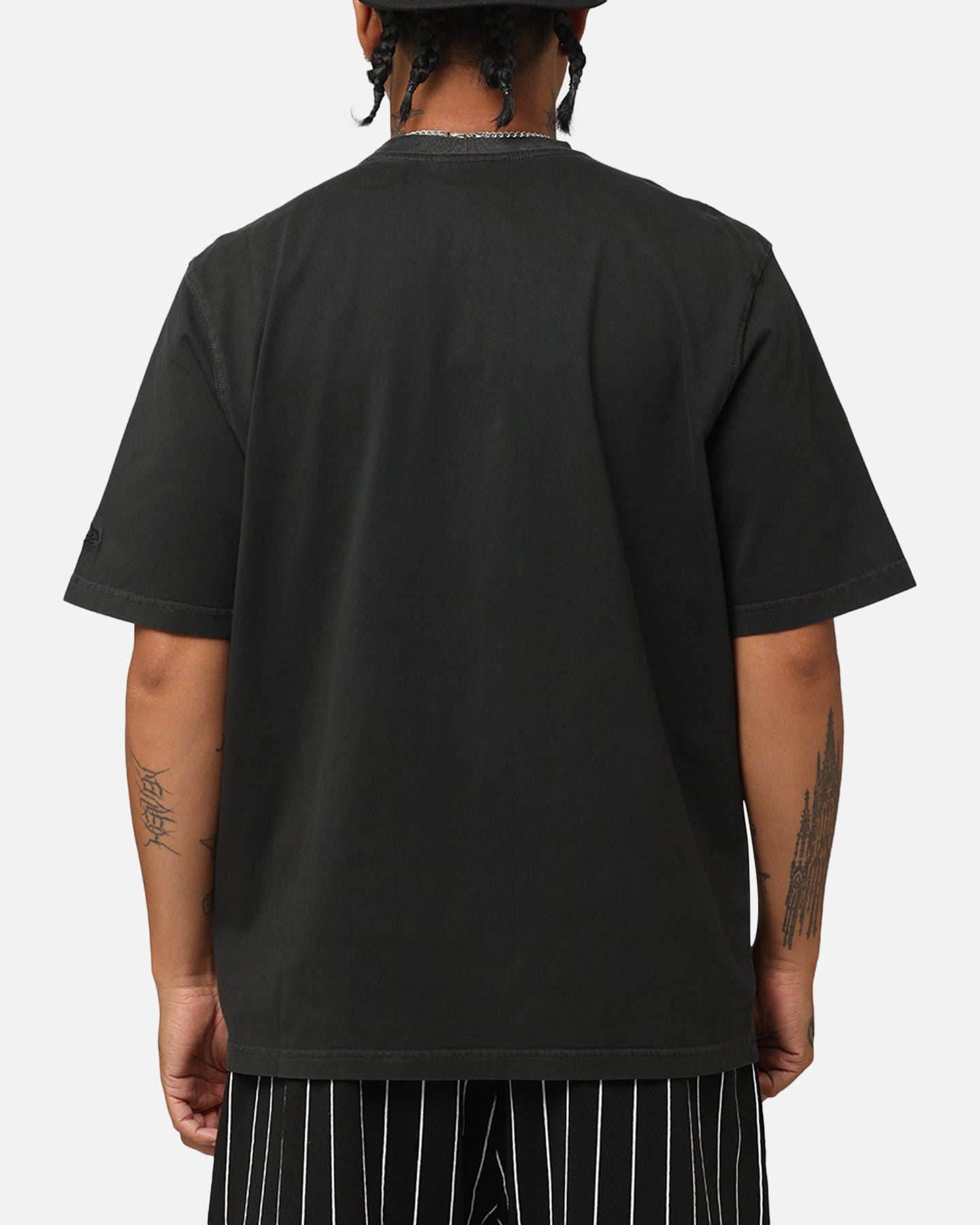 New Era Las Vegas Raiders Washed NBA T-Shirt Black