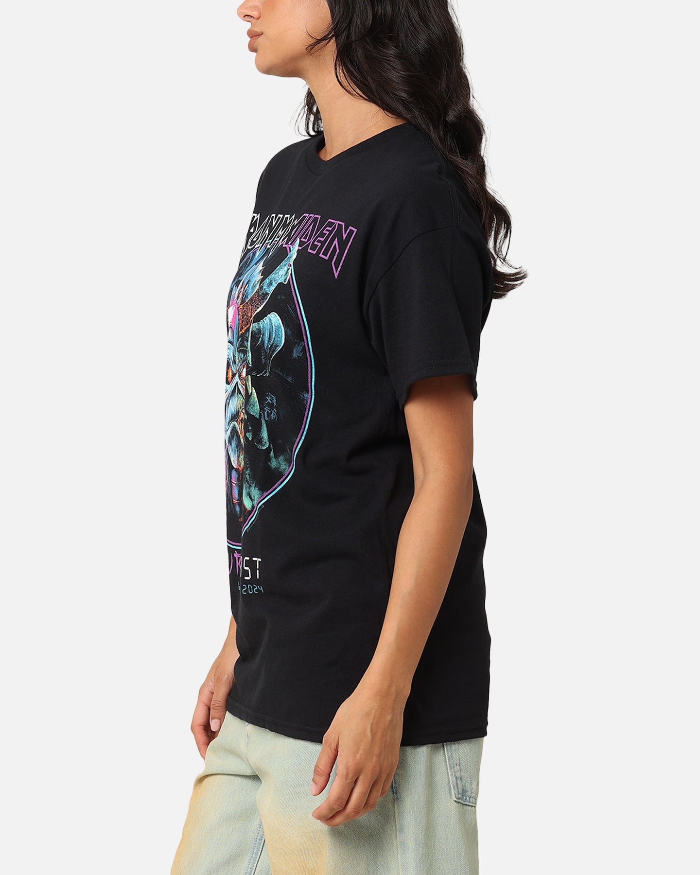 Iron Maiden Future Past Tour T-Shirt Black Style001