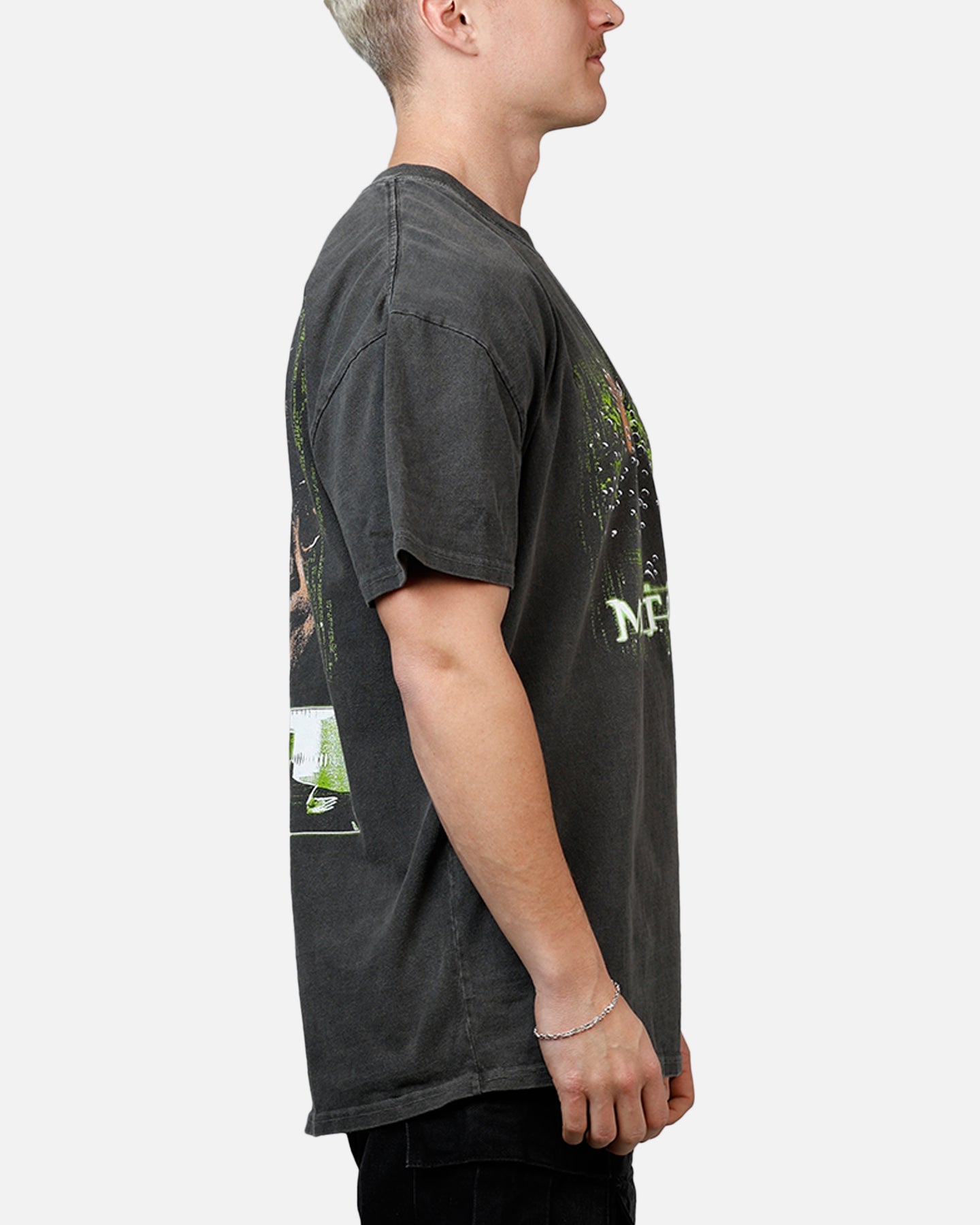 American Thrift X The Matrix Neo Bullets Heavyweight T-Shirt Black