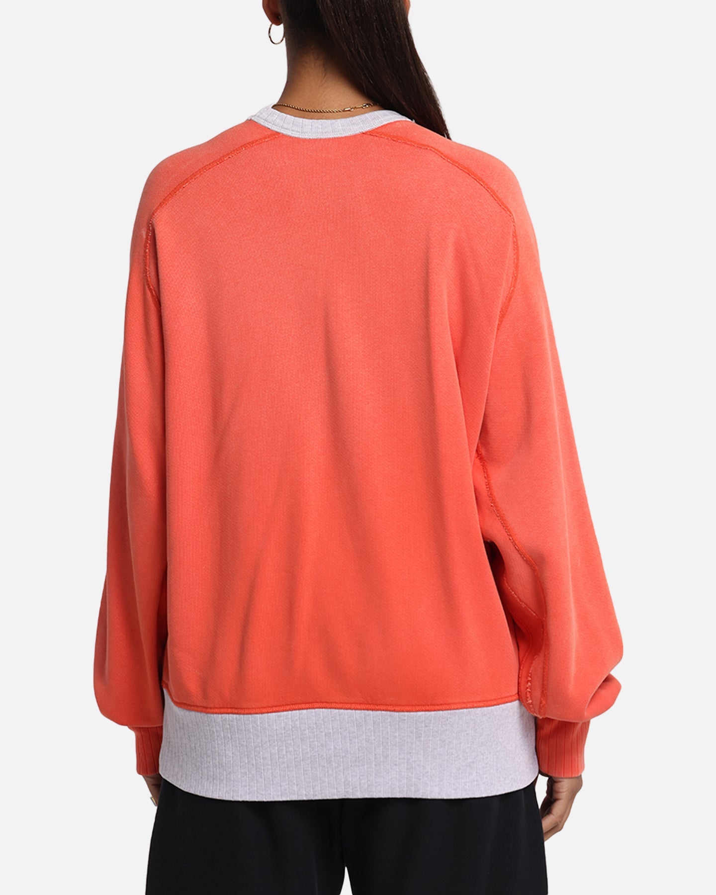 Champion 50's Saddle Crew Sweatshirt Team Red Scarlet Style001