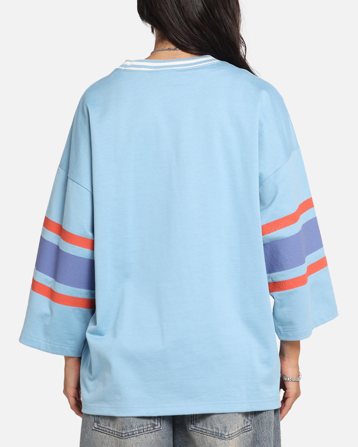 Champion 60's Football T-Shirt Pale Blue Style001