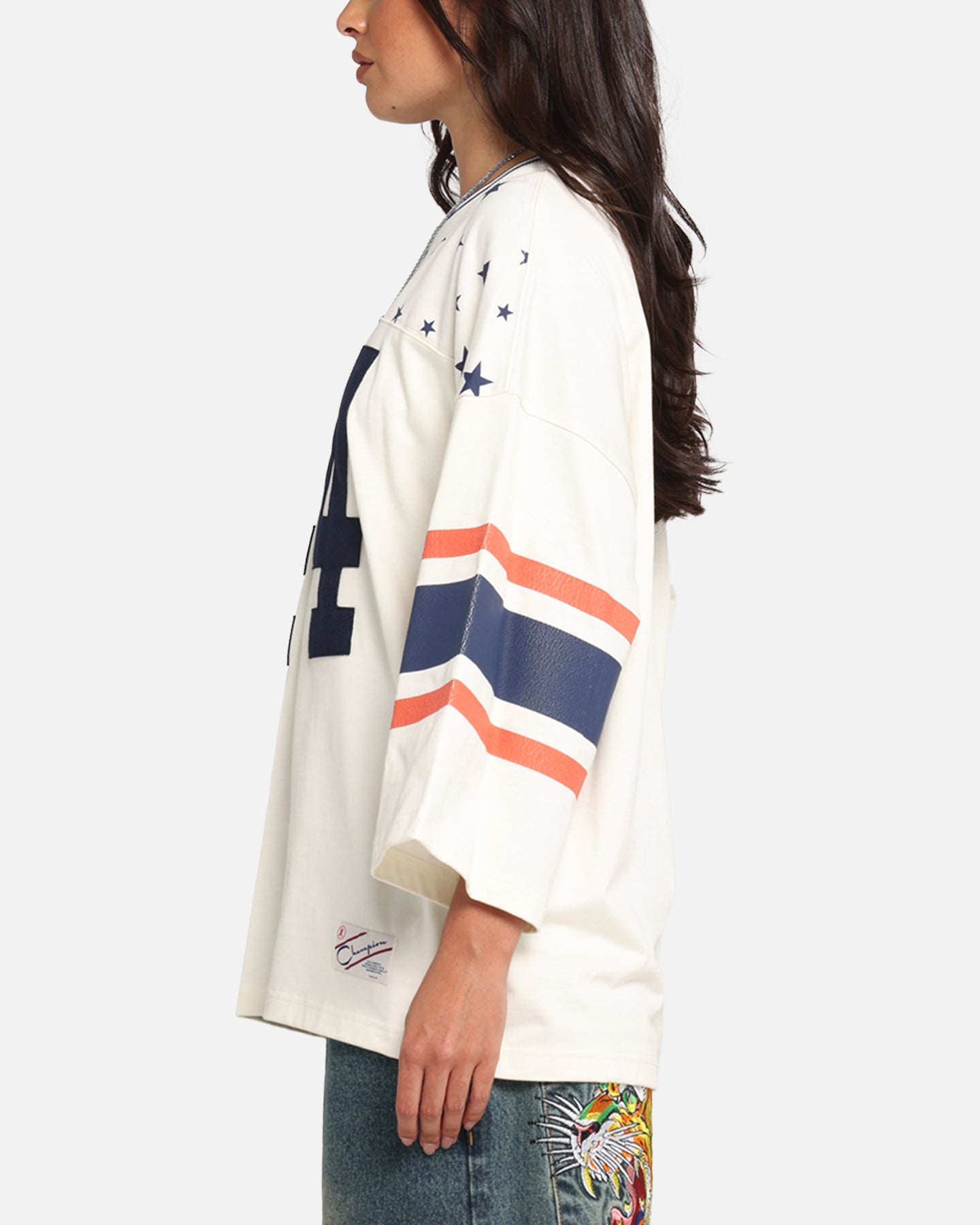 Champion 60's Football T-Shirt White Style001
