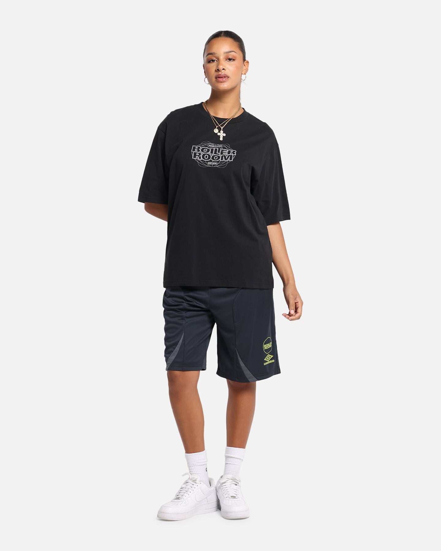 Boiler Room World Tour T-Shirt Black Style001