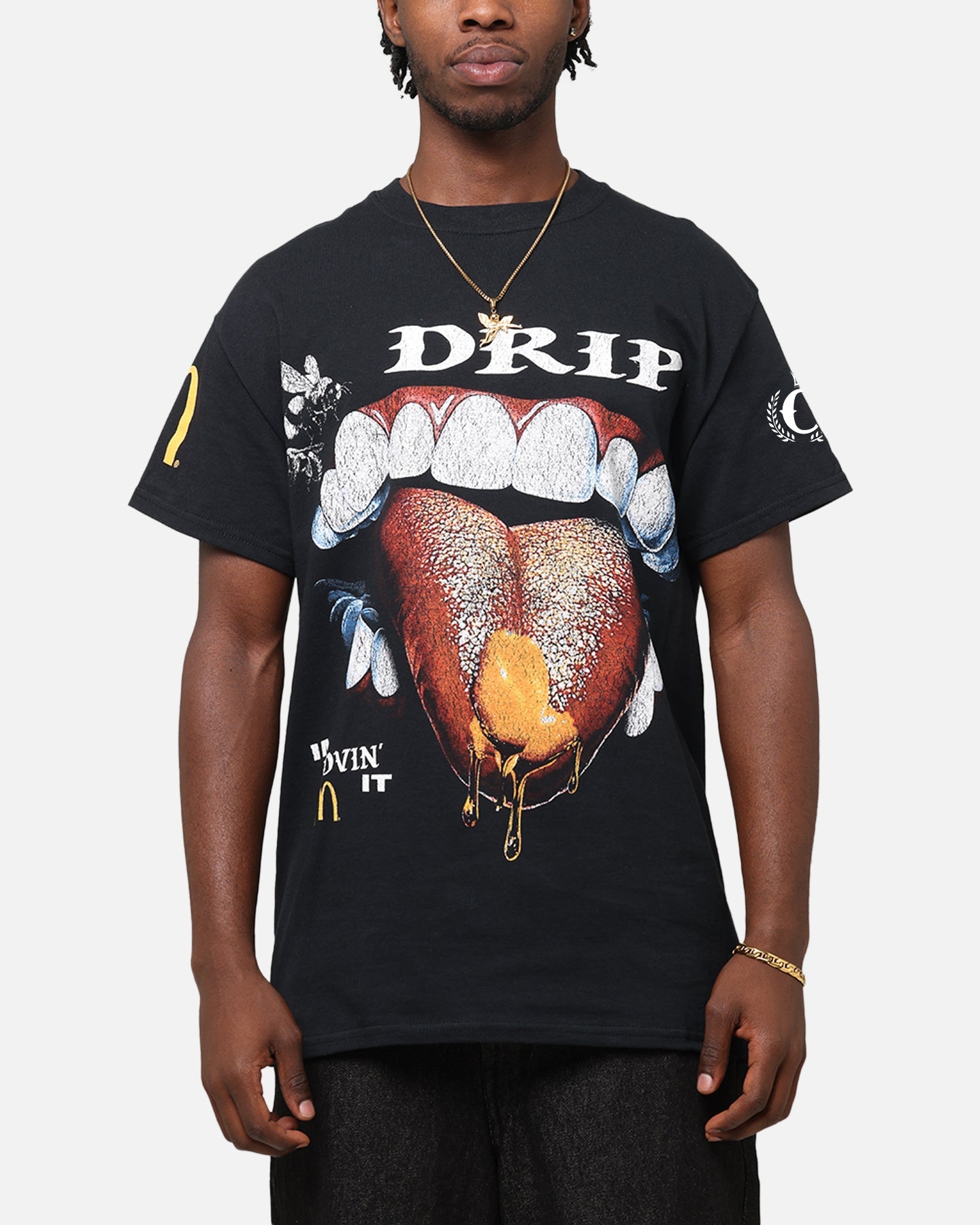 Culture Kings x McDonald's Hot Honey T-Shirt Black