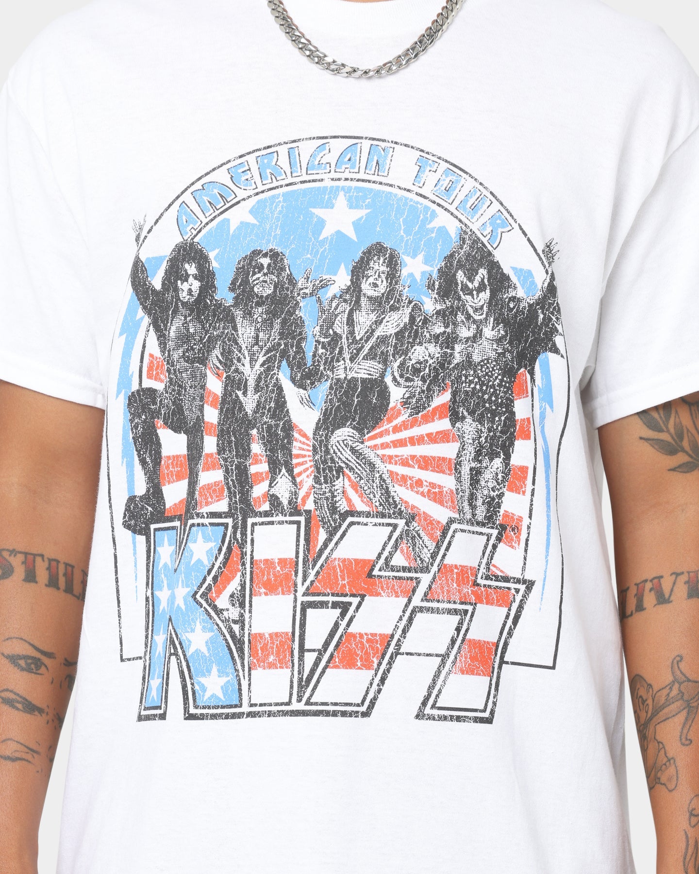 KISS American Tour T-Shirt White