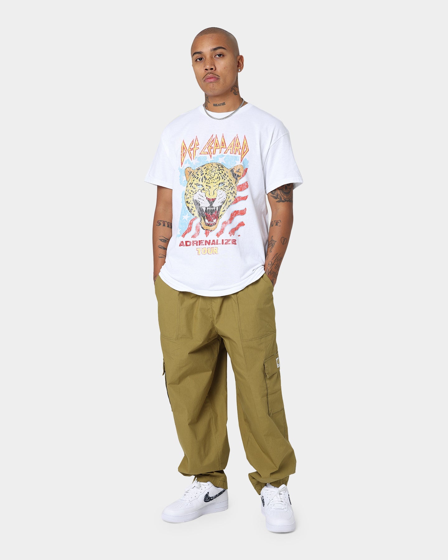 Def Leppard Adrenalize Tour T-Shirt White