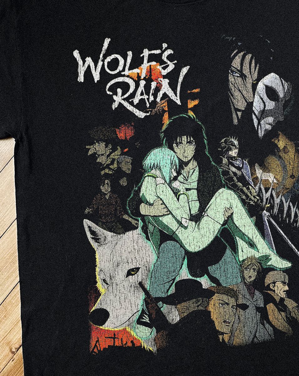 '03 WOLF'S RAIN BLACK T-SHIRT