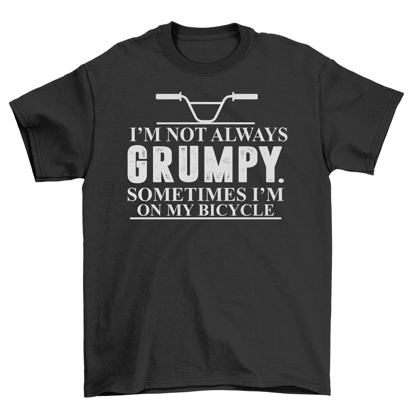 Grumpy Bicycle TShirt Funny