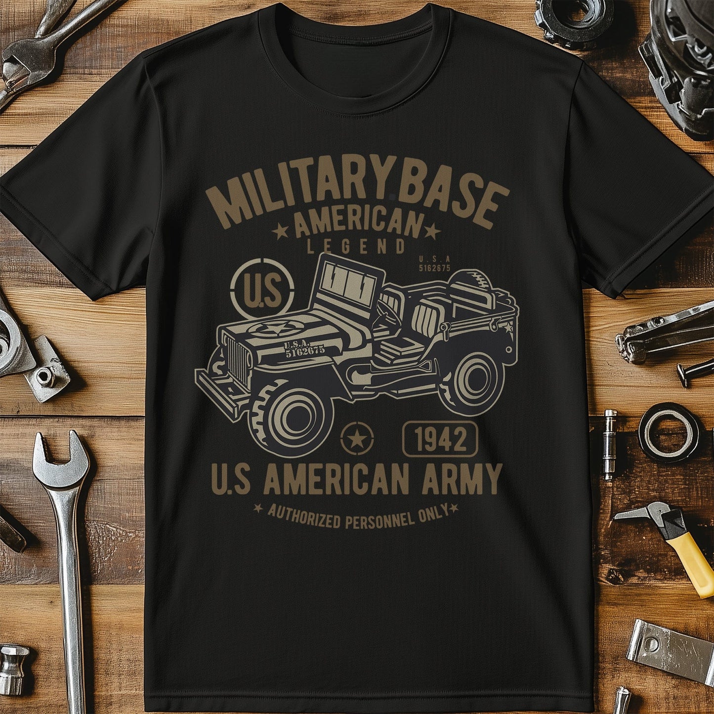 American Army Jeep T-Shirt