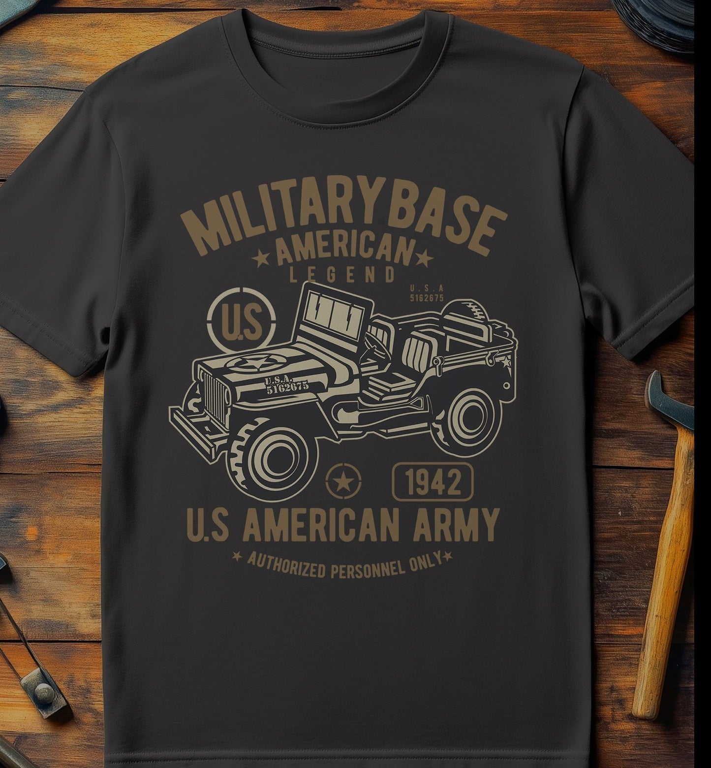 American Army Jeep T-Shirt