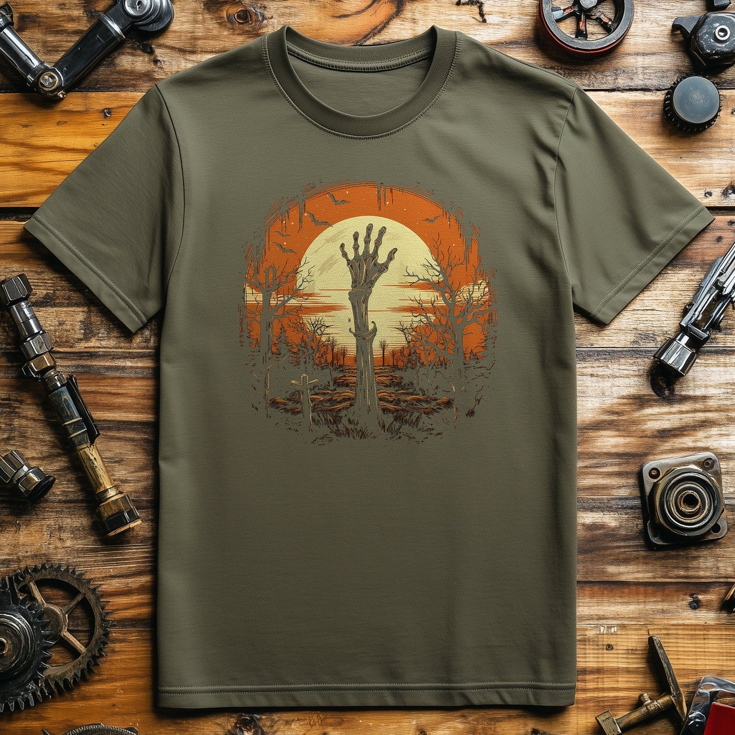 Dead-Hand-1 Zombie T-Shirt