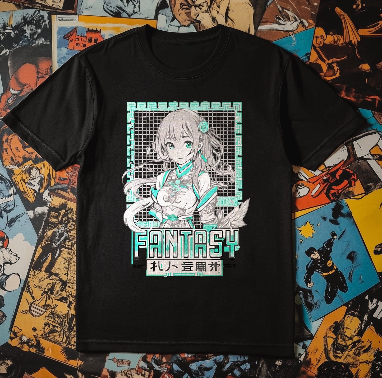 Fantasy Anime Girl T-Shirt