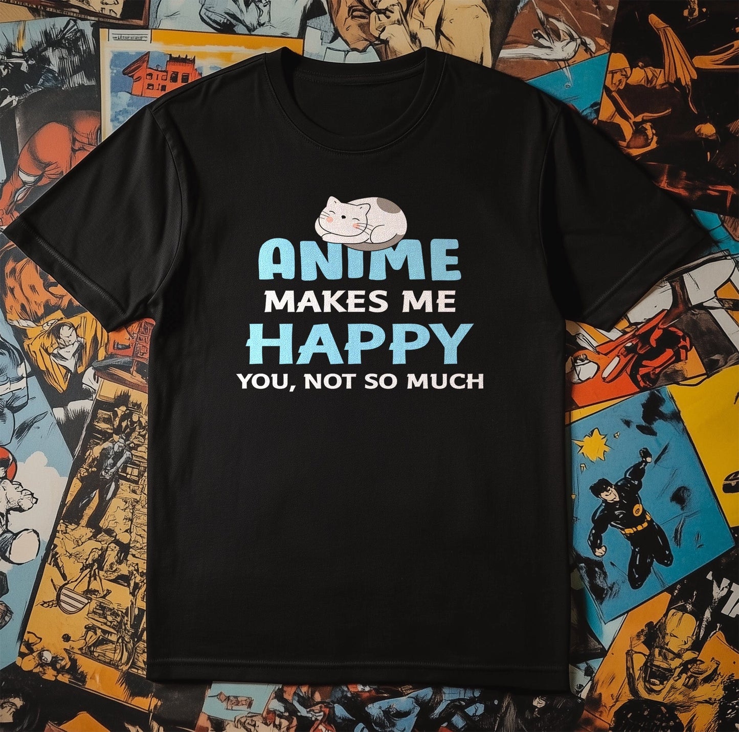 Anime Happy T-Shirt - Spread Joy!