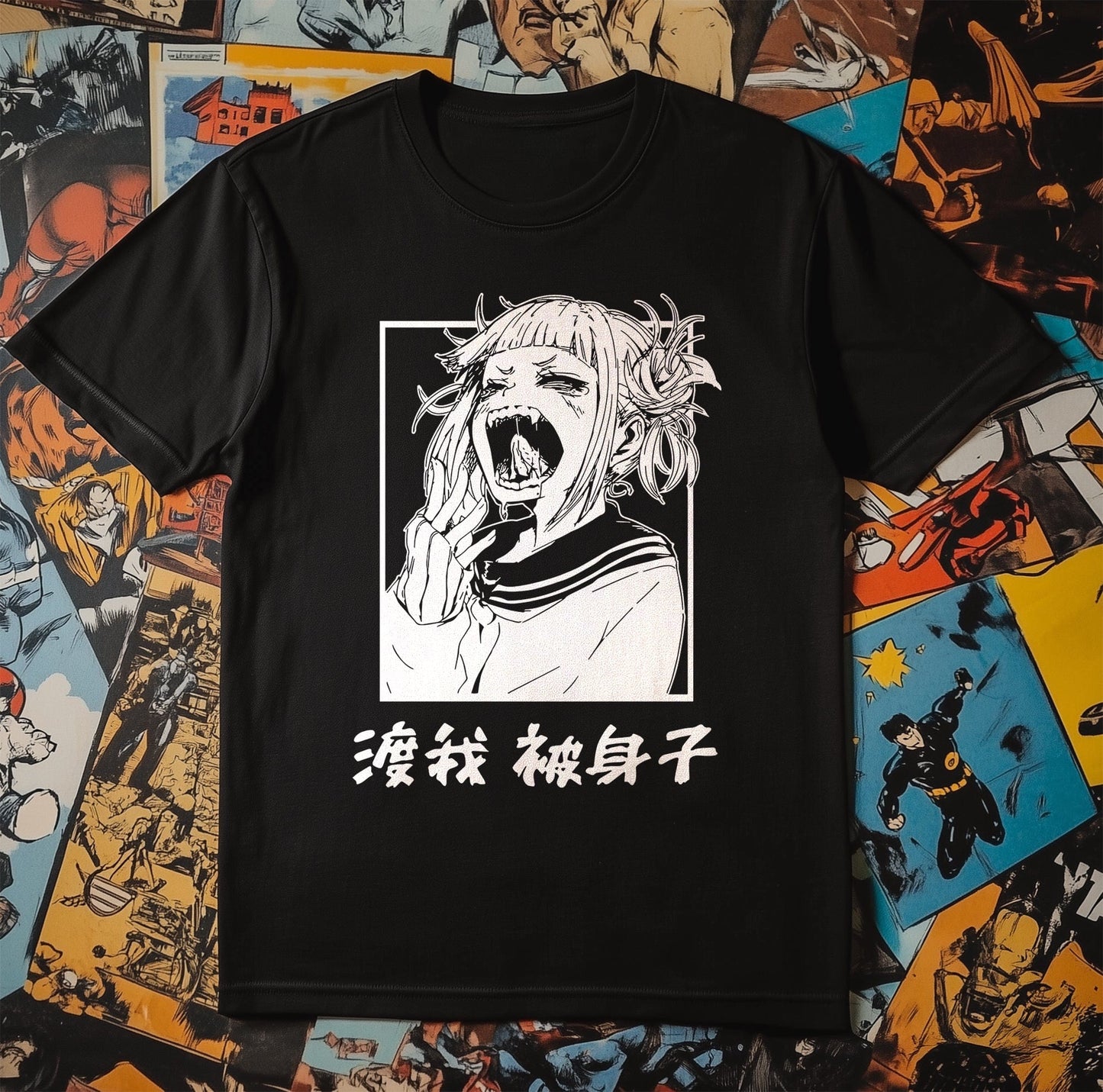MHA 3 T-Shirt: Anime Girl Shouting