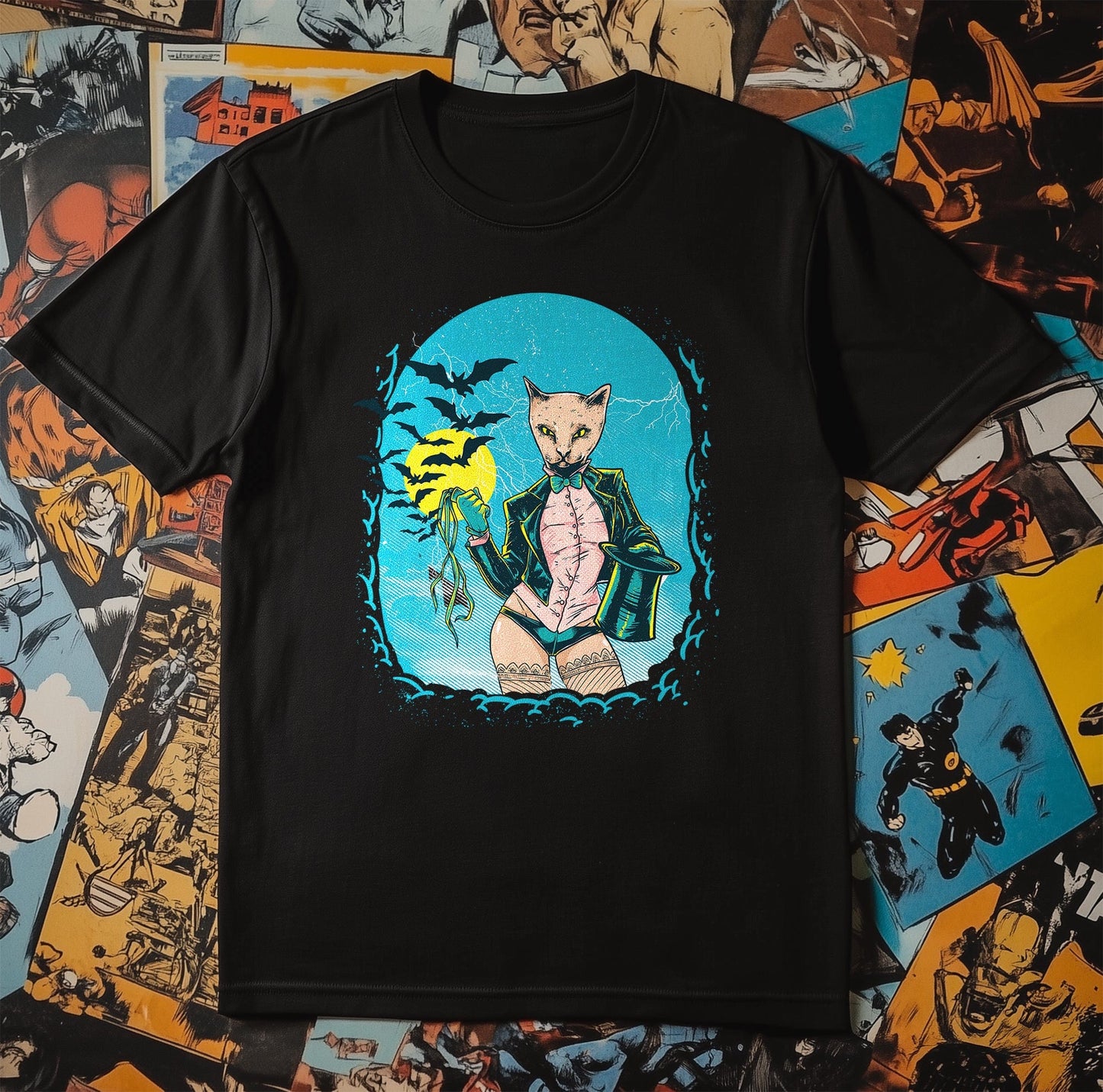 CatLadyWips Funny T-Shirt