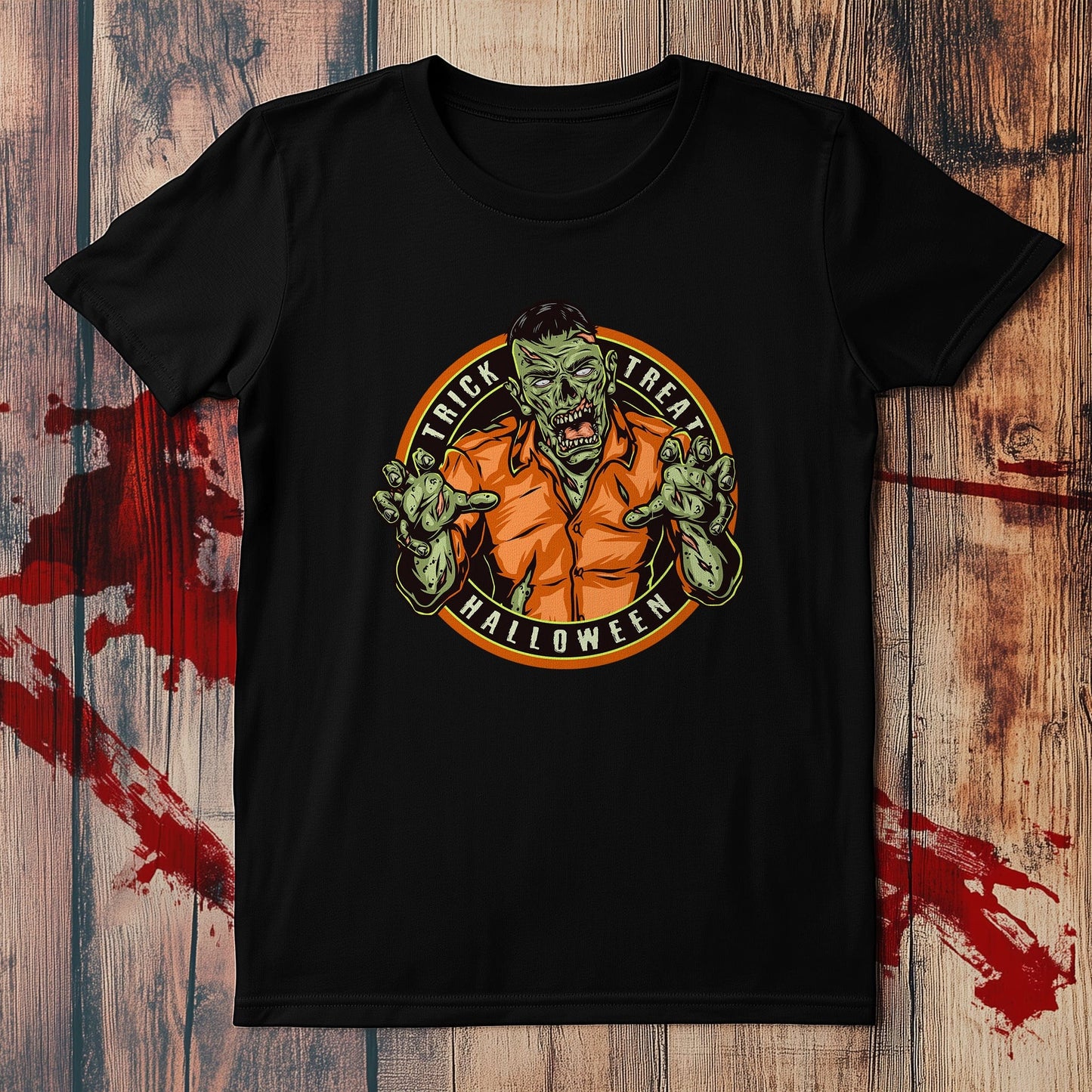 Trick Treat Zombie T-Shirt