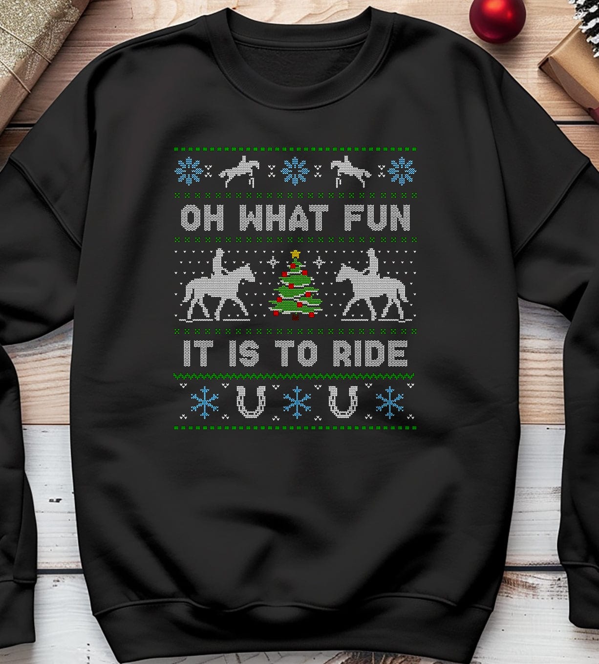 Horse Riding Oh What Fun! Funny Sweatshirt
