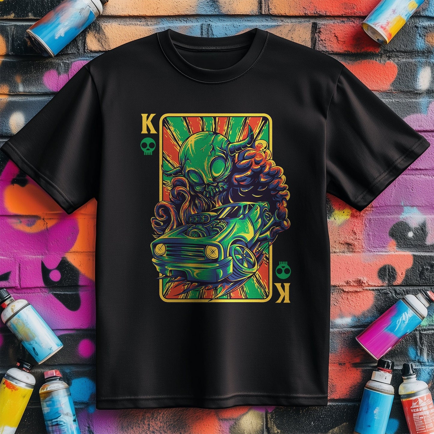 Alien Card T-Shirt - Funny & Regal!
