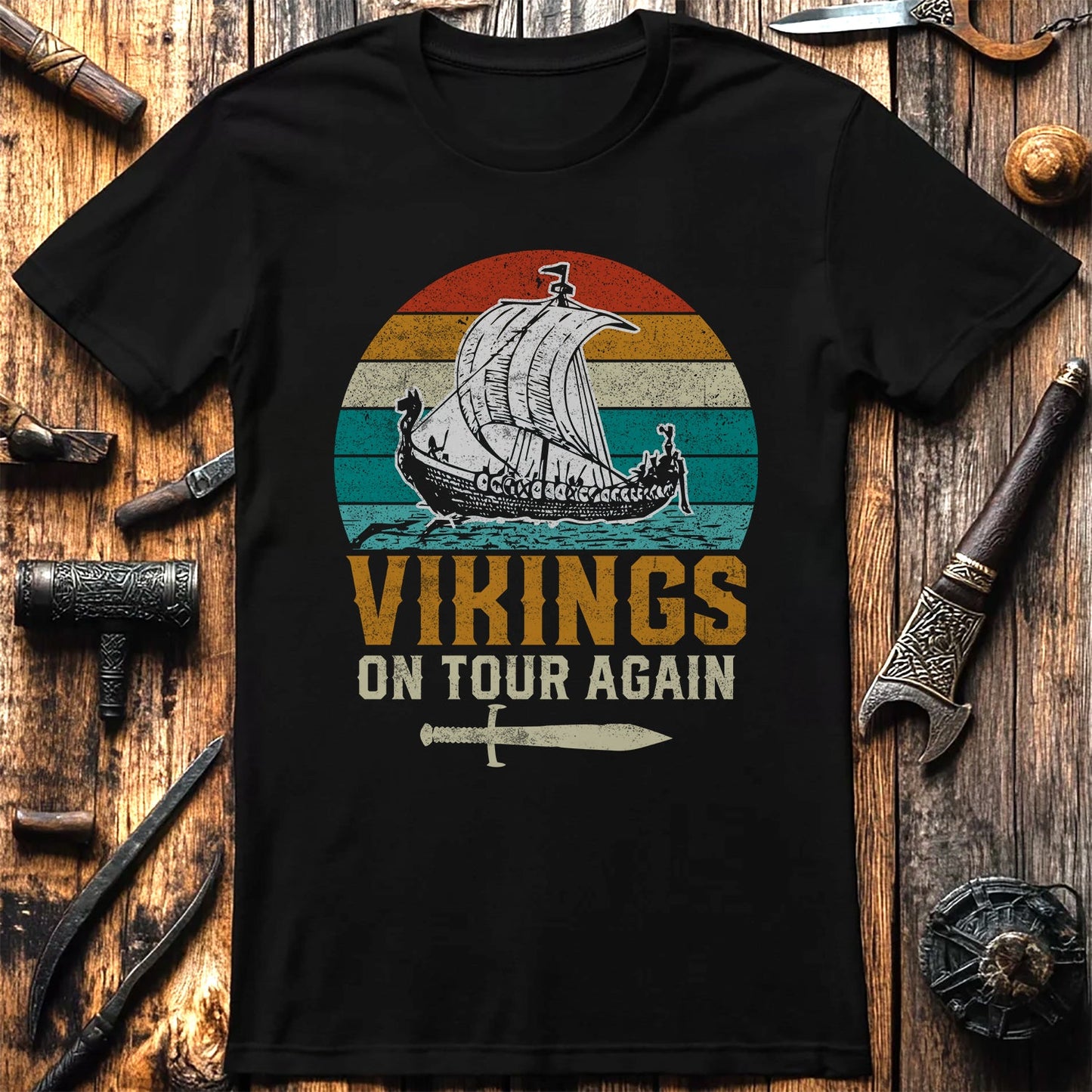 Vikings On Tour Again T-Shirt