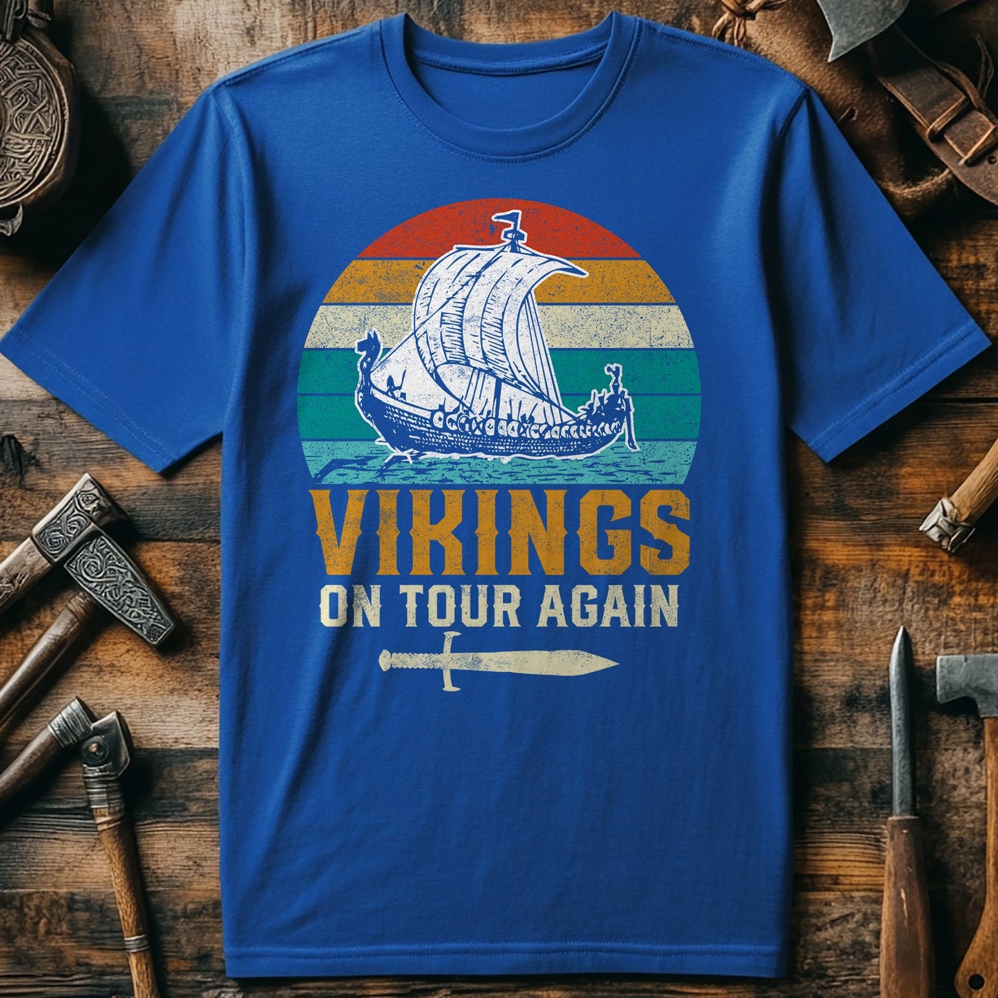 Vikings On Tour Again T-Shirt