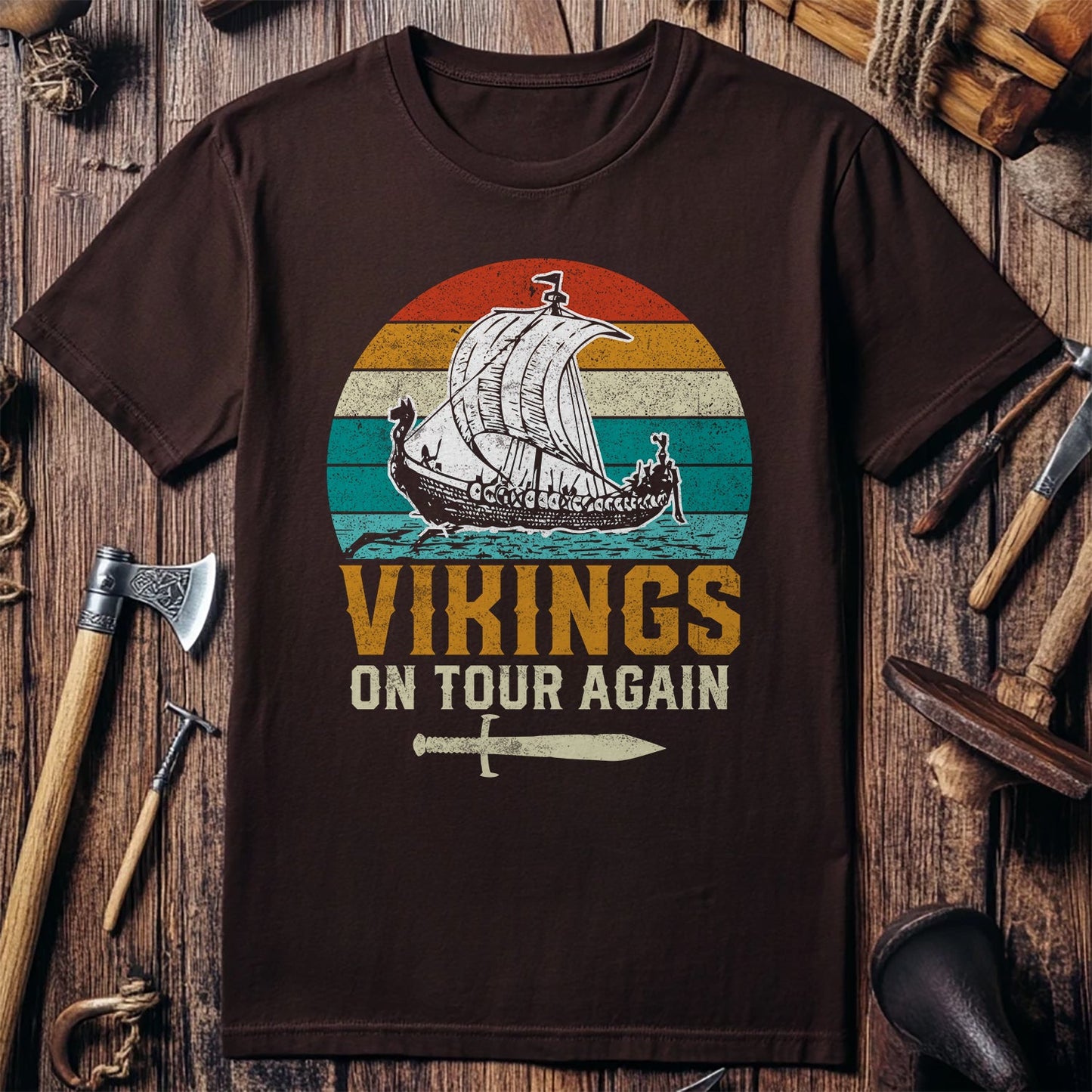 Vikings On Tour Again T-Shirt