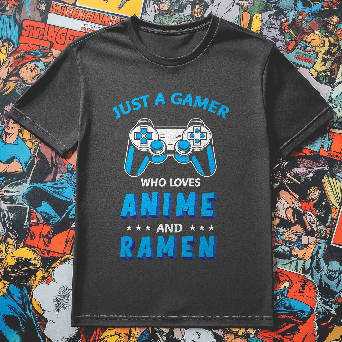 Gamer Anime Result T-shirt - Fuel