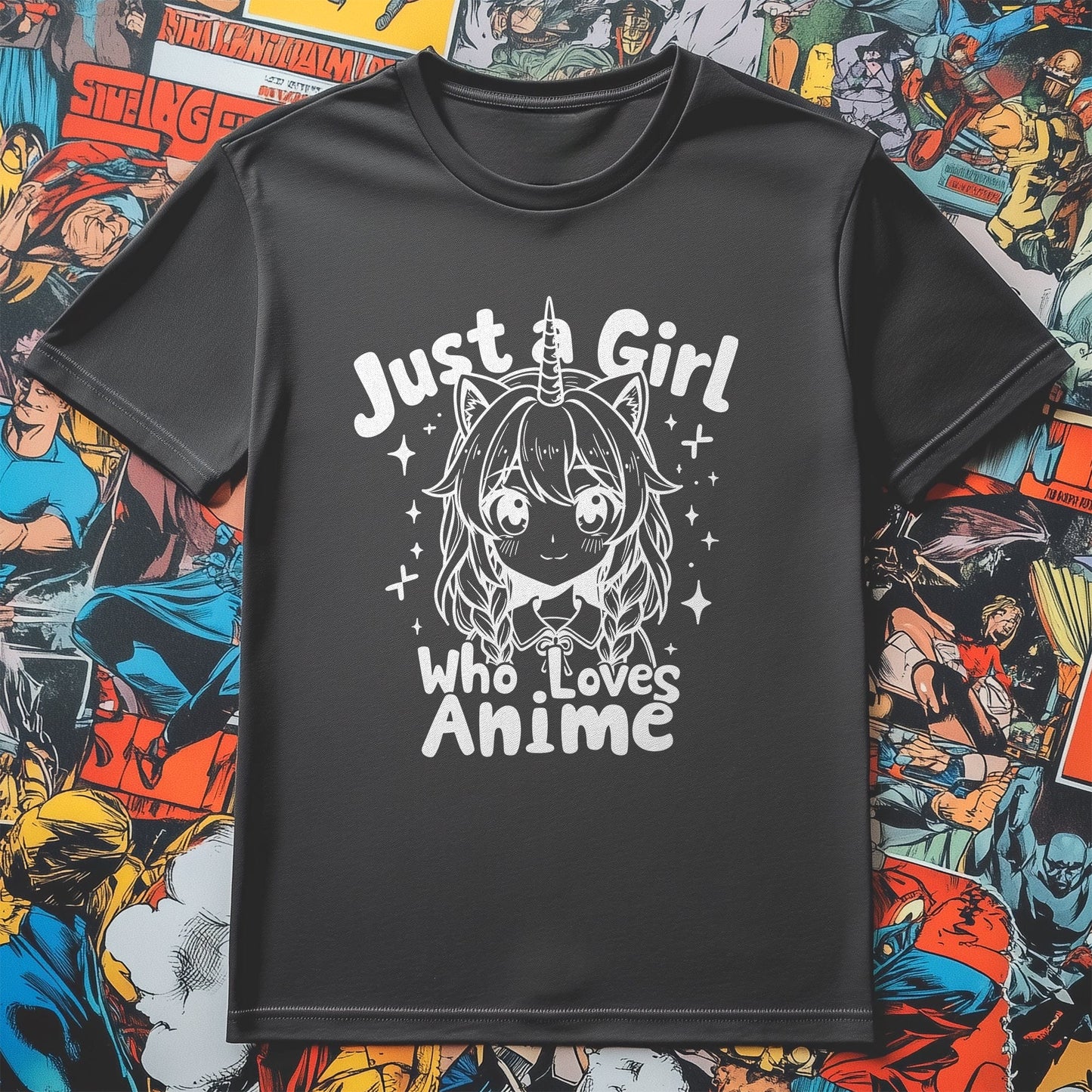 Just Girl Anime 9 T-Shirt - For the