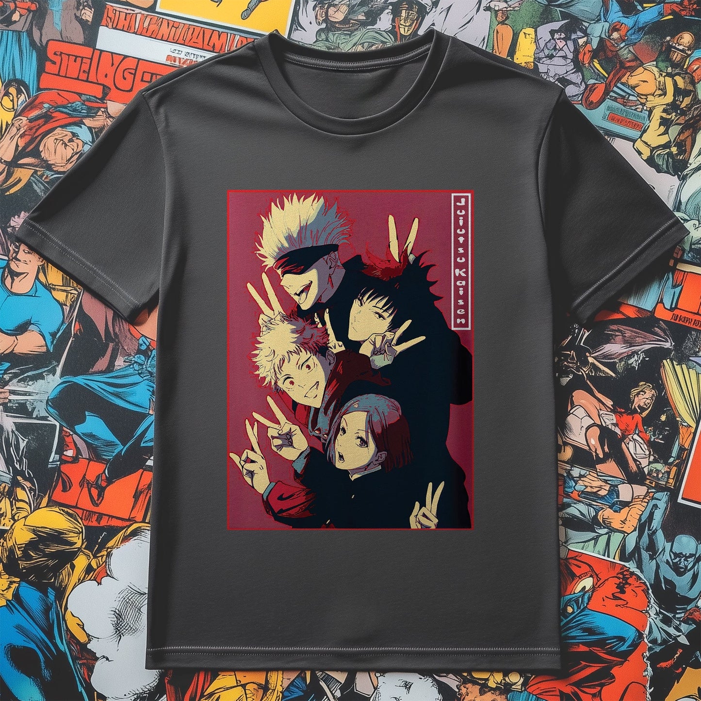 Satoru Anime Squad T-shirt