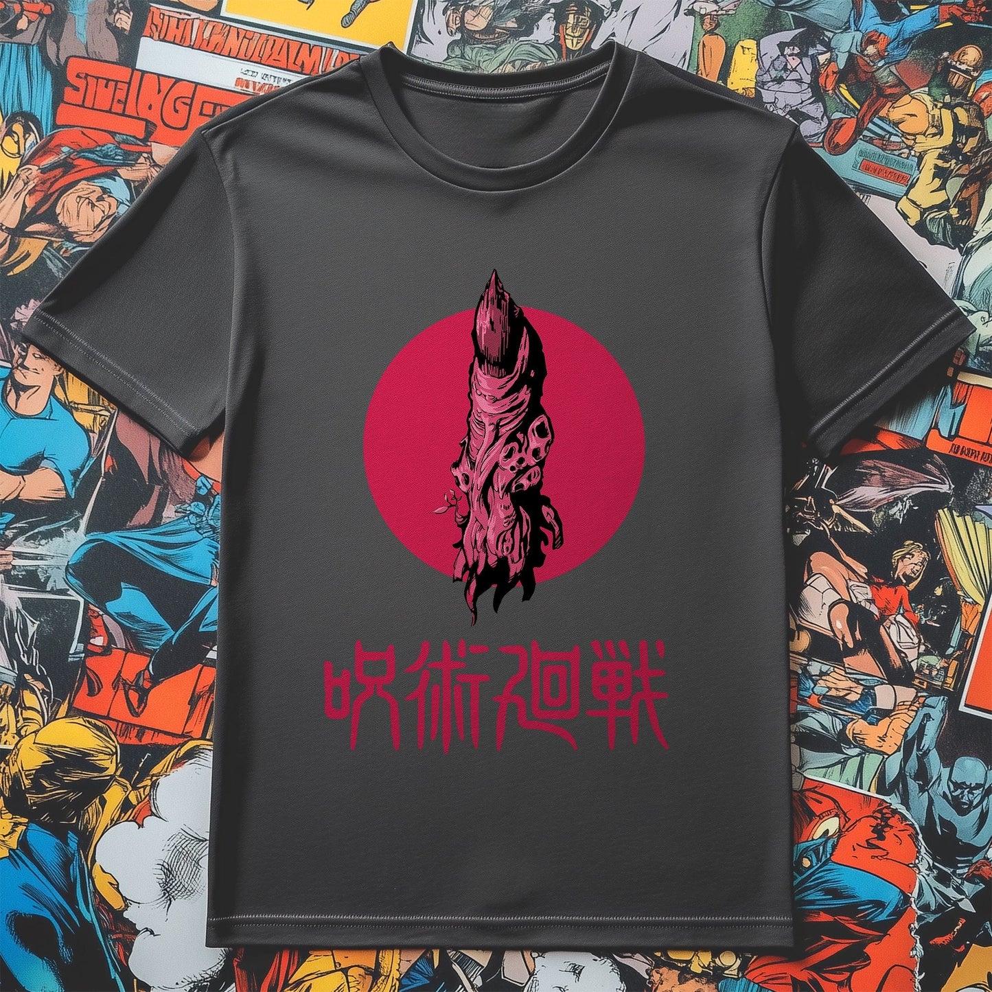 Satoru Anime Finger T-Shirt