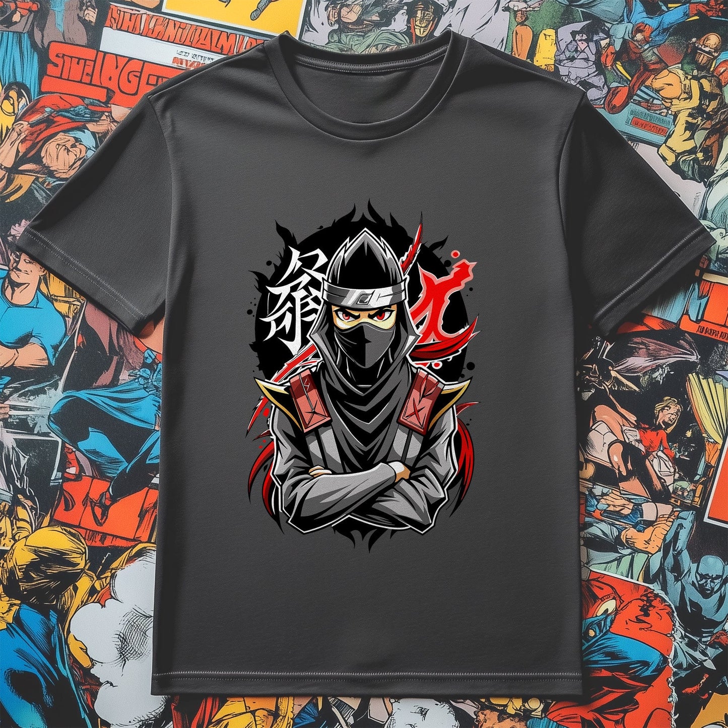 Ninja Anime T-shirt