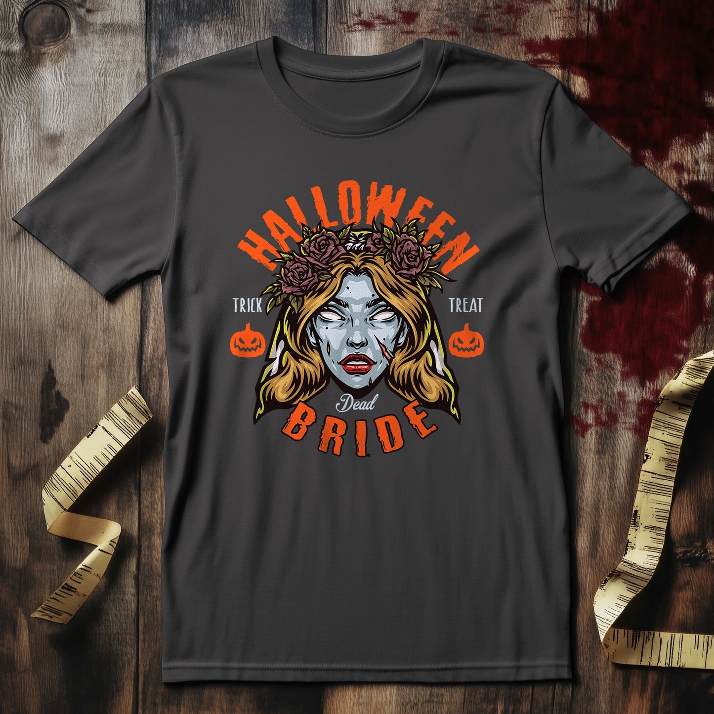 Zombie Bride T-Shirt - Hilariously