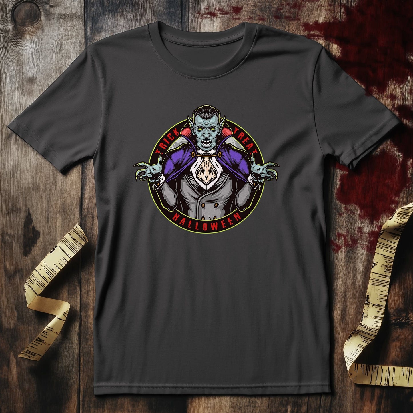 Dracula Trick T-Shirt - Zombie with
