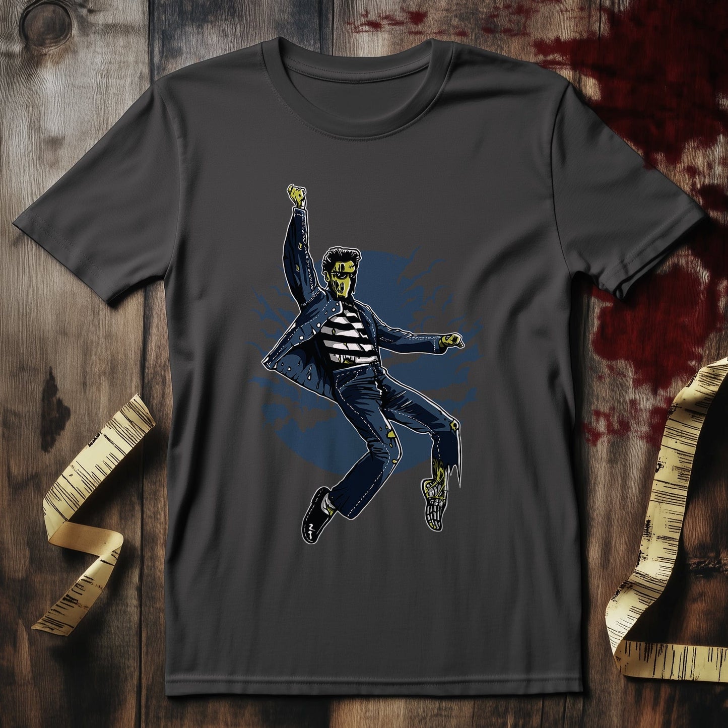 Zombie Elvis King T-Shirt
