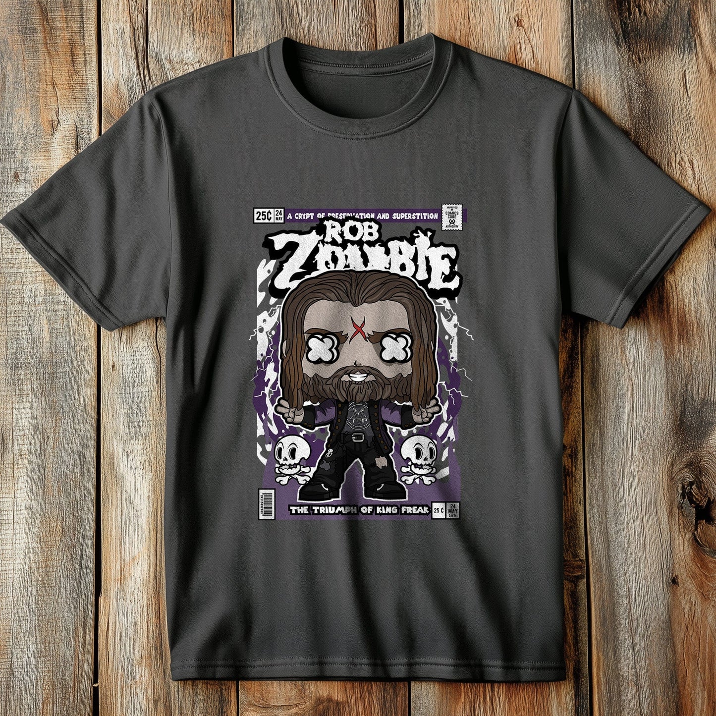 Rob Zombie Beard T-shirt
