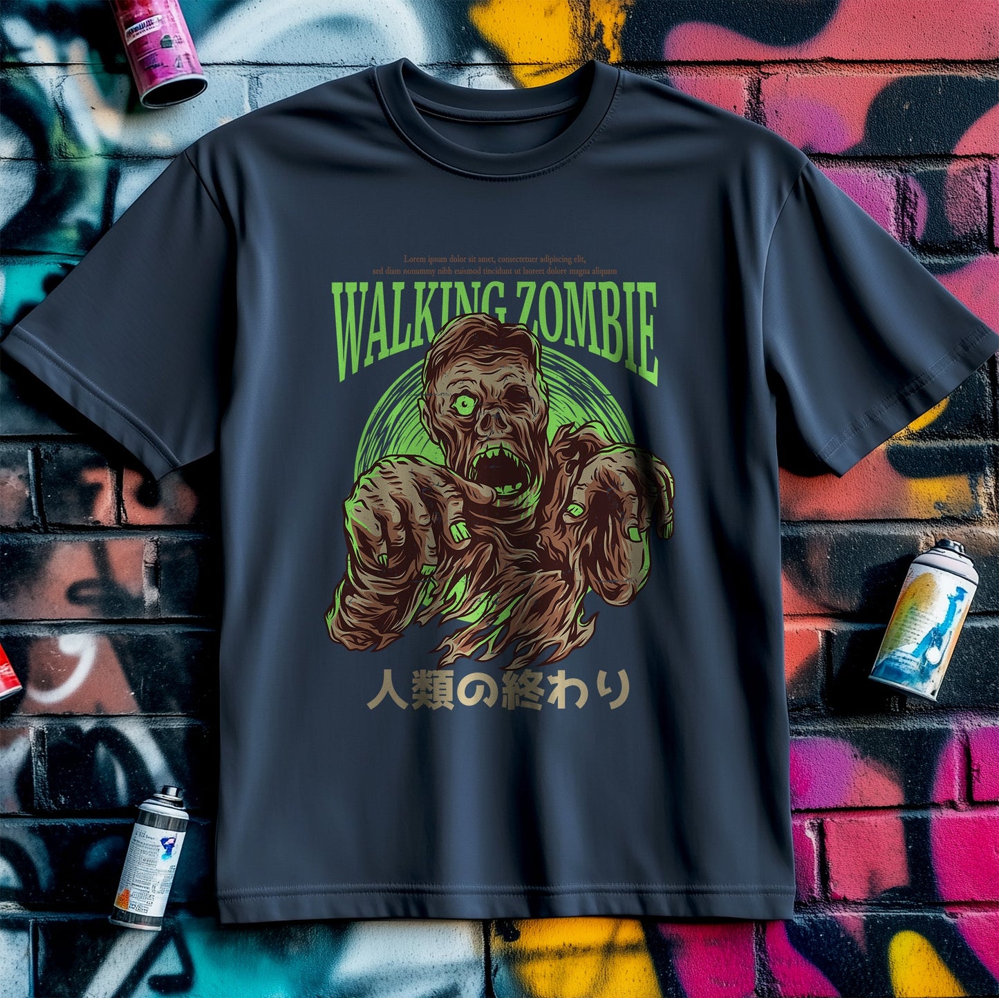 Walking Zombie T-shirt – Fun &