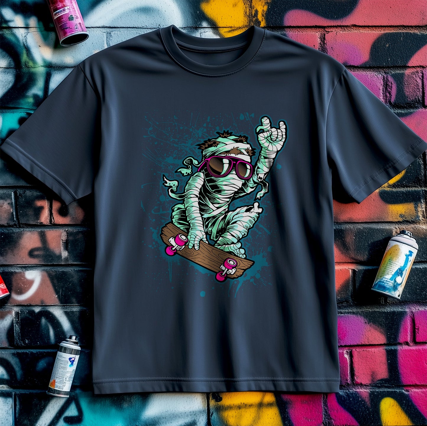 Zombie Skater t-shirt - Rollin' with
