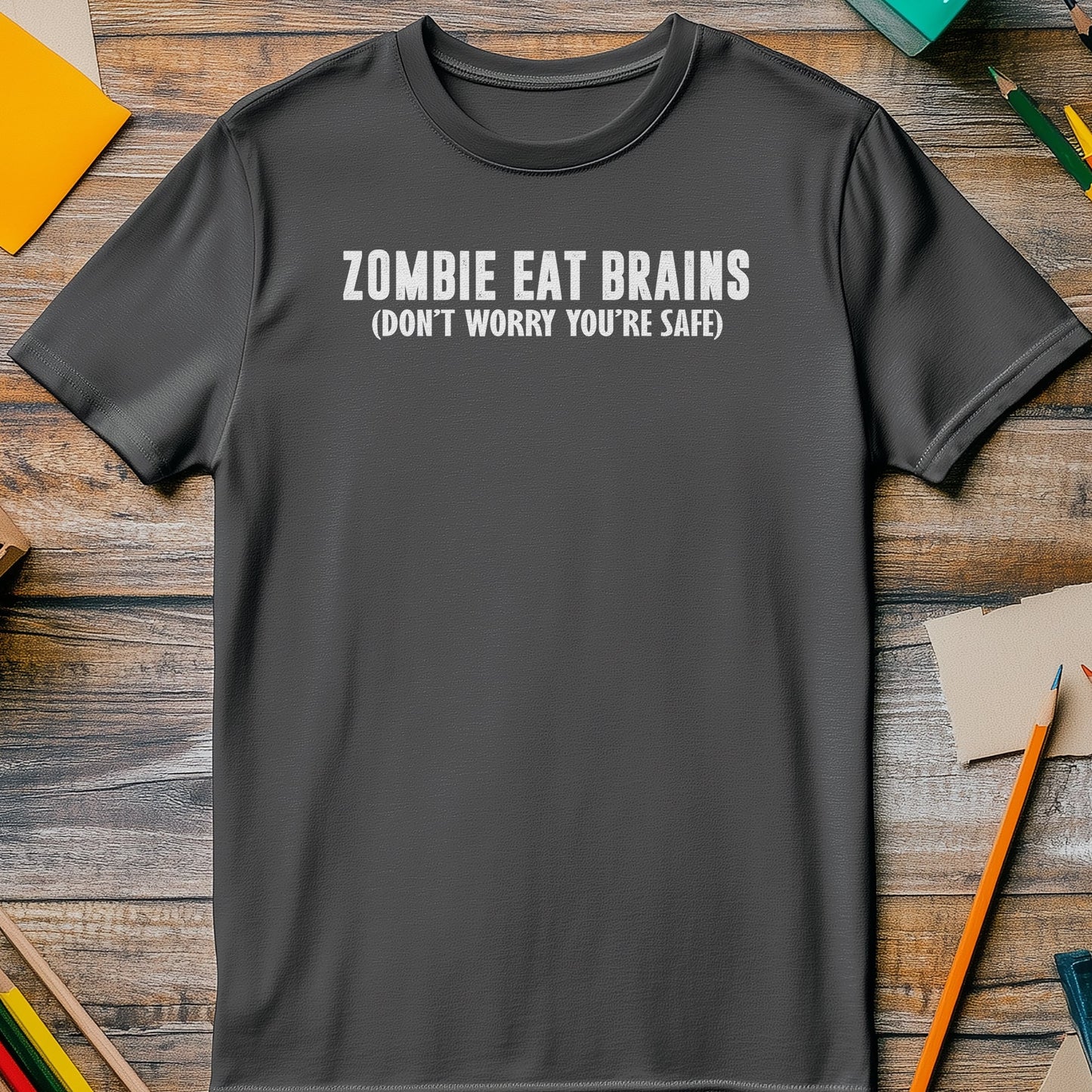 Zombies Eat Brains T-Shirt - Undead