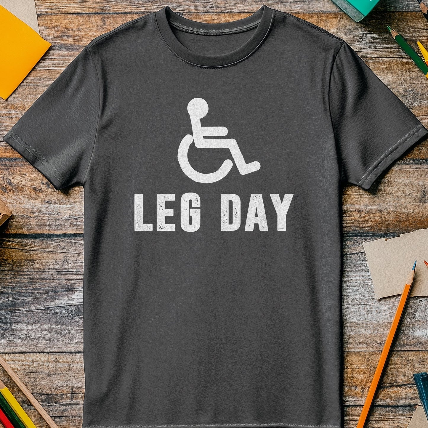 Funny Leg Day T-Shirt - Embrace the