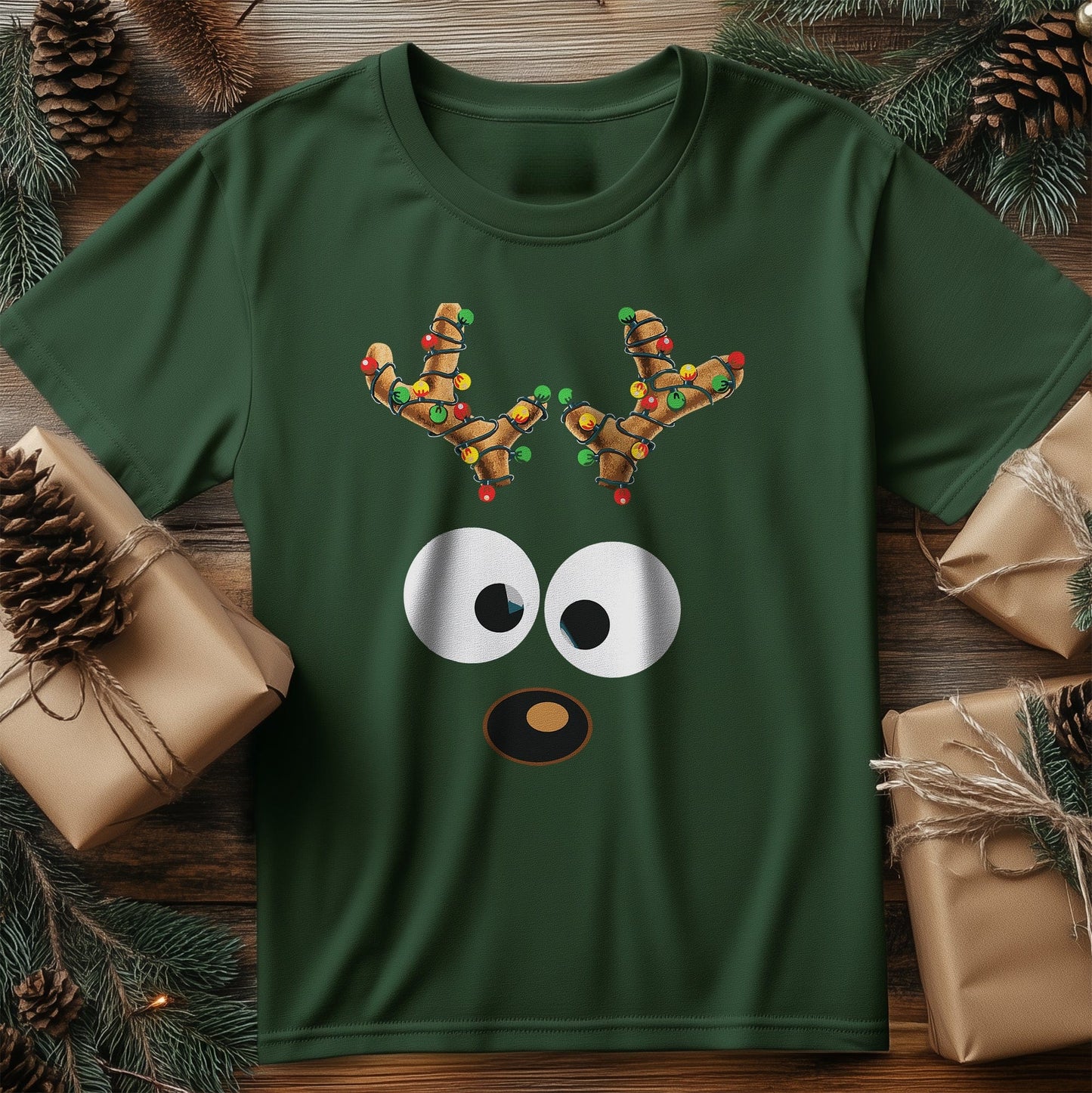 Funny Reindeer Christmas T-Shirt -