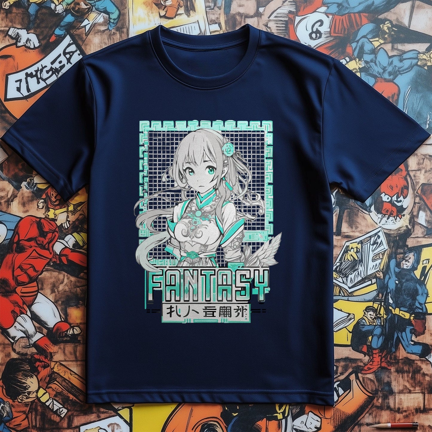 Fantasy Anime Girl T-Shirt